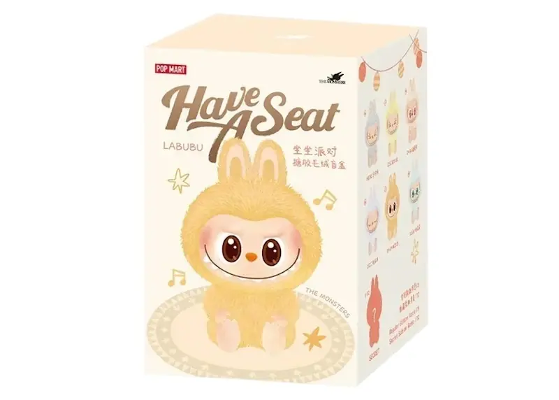 THE MONSTERS - Have a Seat Vinyl Plush Blind Box