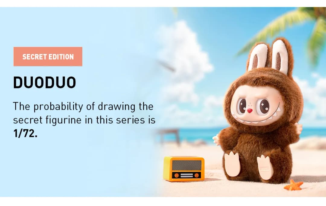 THE MONSTERS - Have a Seat Vinyl Plush Blind Box