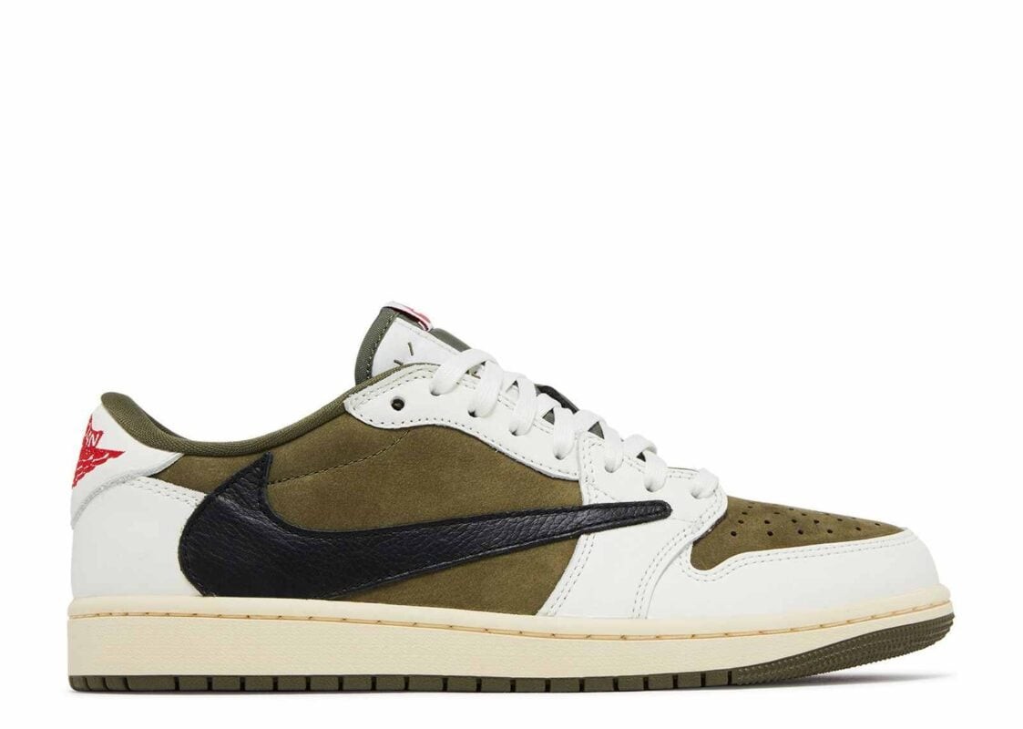 Travis Scott x Air Jordan 1 Retro Low OG SP Medium Olive