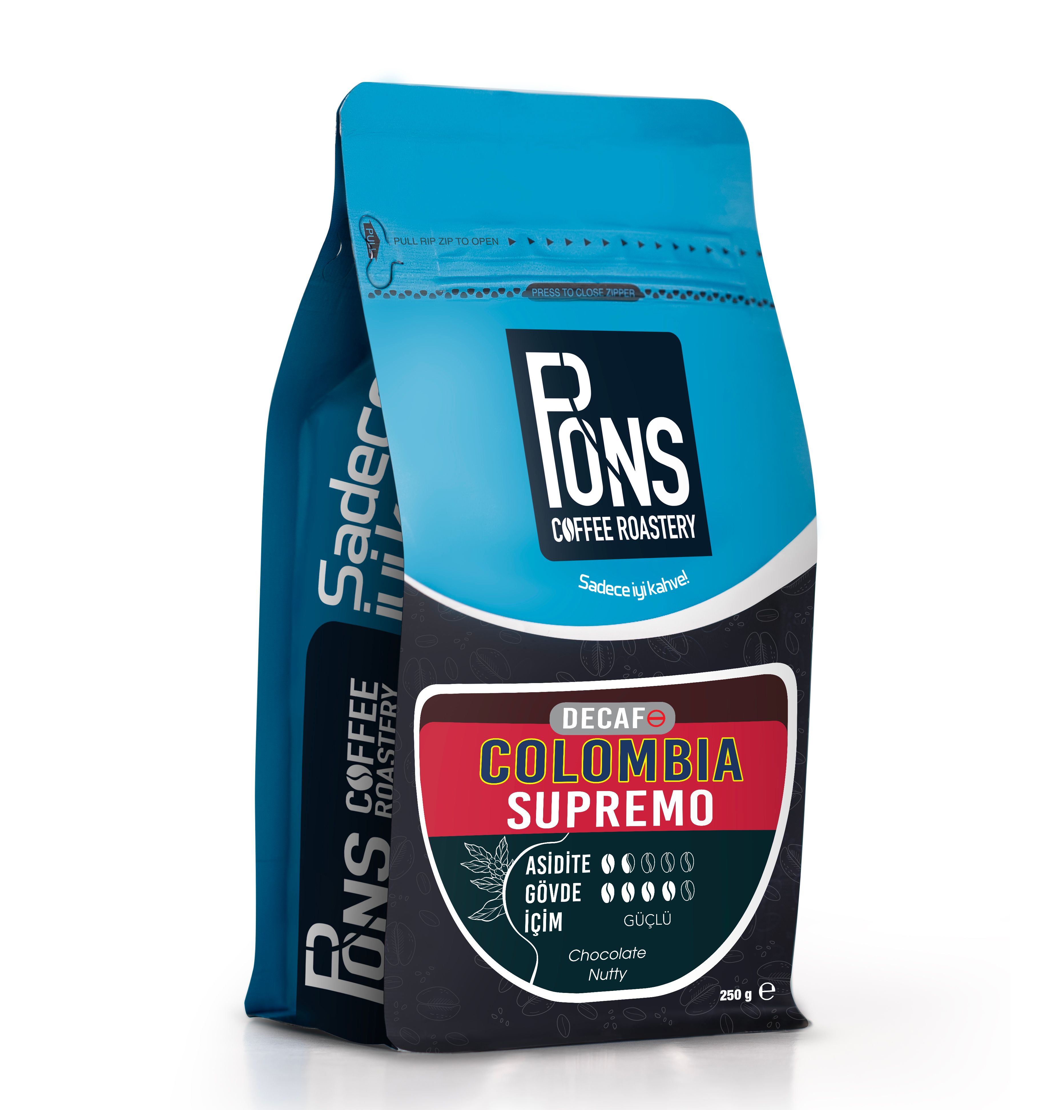 Colombia Supremo Decaf (Kafeinsiz)