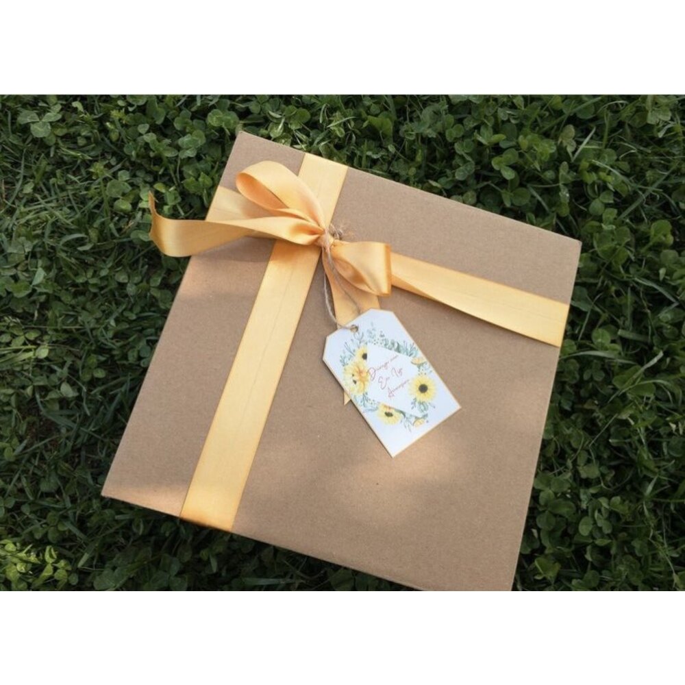 Dünyanın en iyi annesine- Sunflower çift fincan gift box