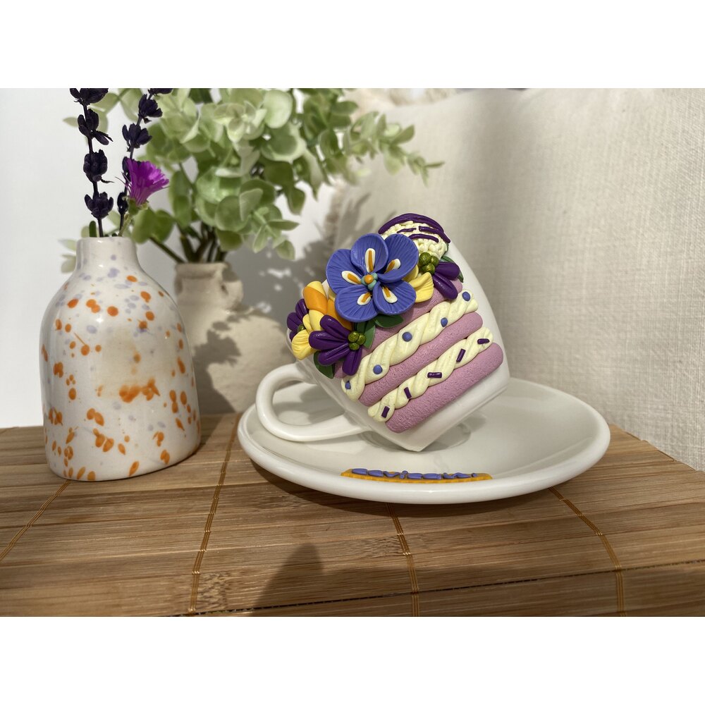 Cake- porselen türk kahvesi fincanı( isim değişikliği için not bırakınız)
