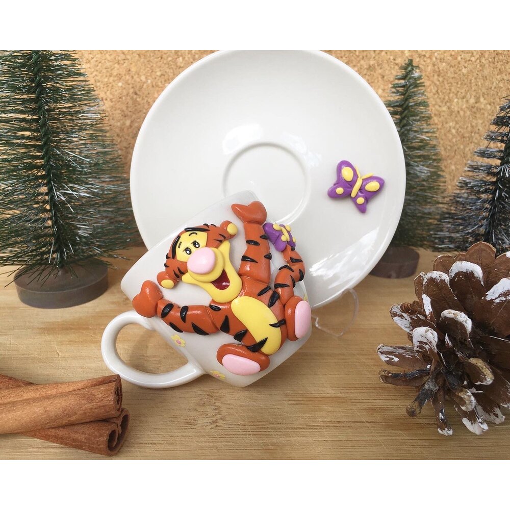 tigger-eeyore 2’li türk kahvesi fincanı