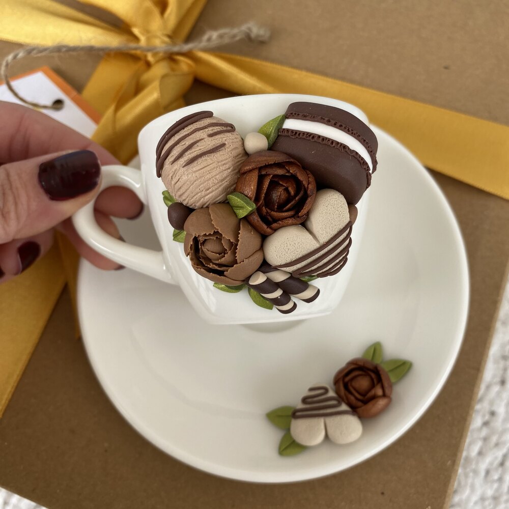 Dünyanın en iyi annesine-mocha tek fincan gift box
