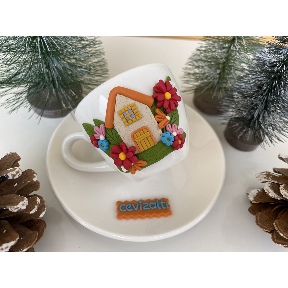 Spring home türk kahvesi fincanı ( isim değişikiği için not bırakınız)