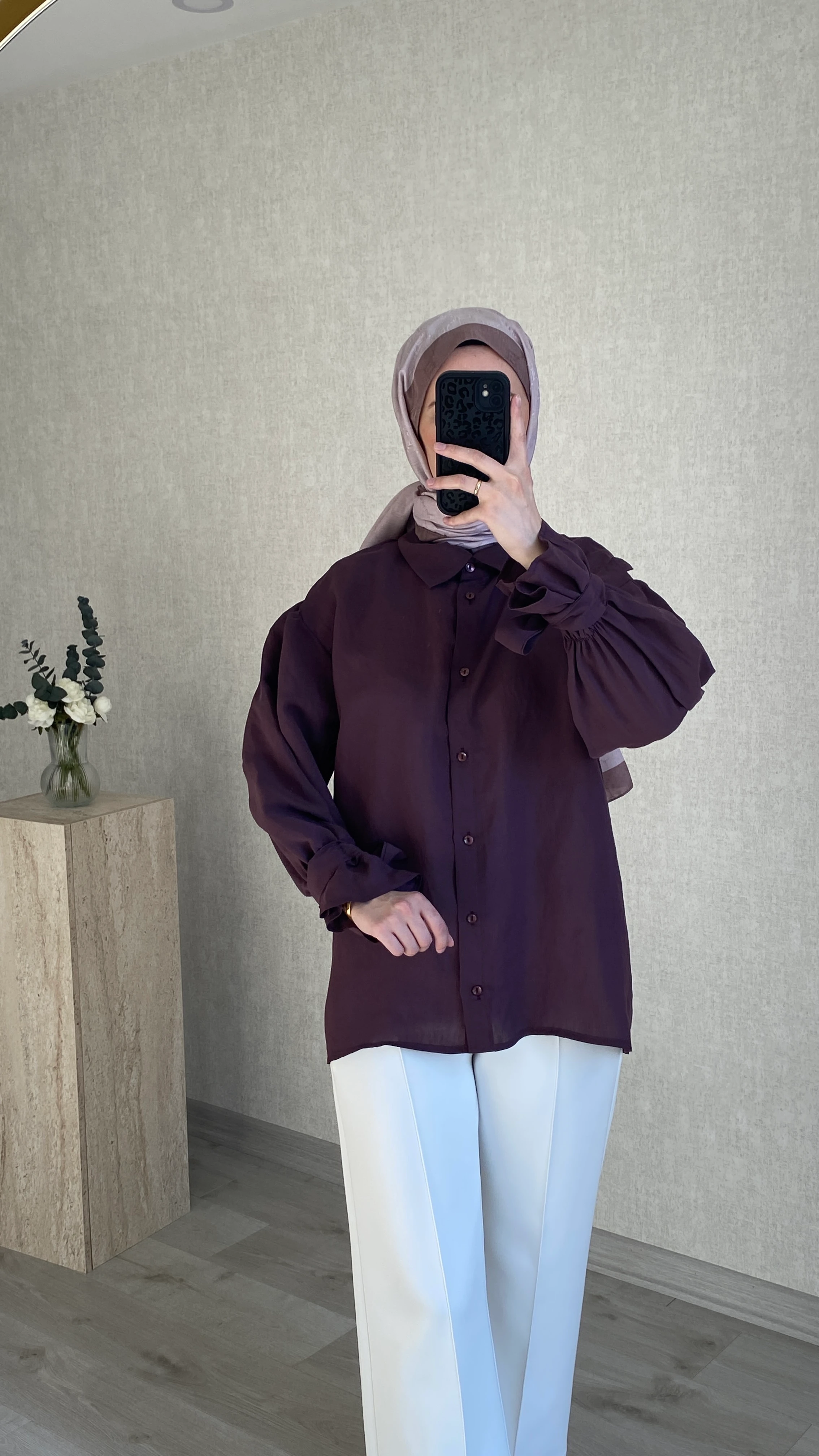 Kurdela Detaylı Gömlek