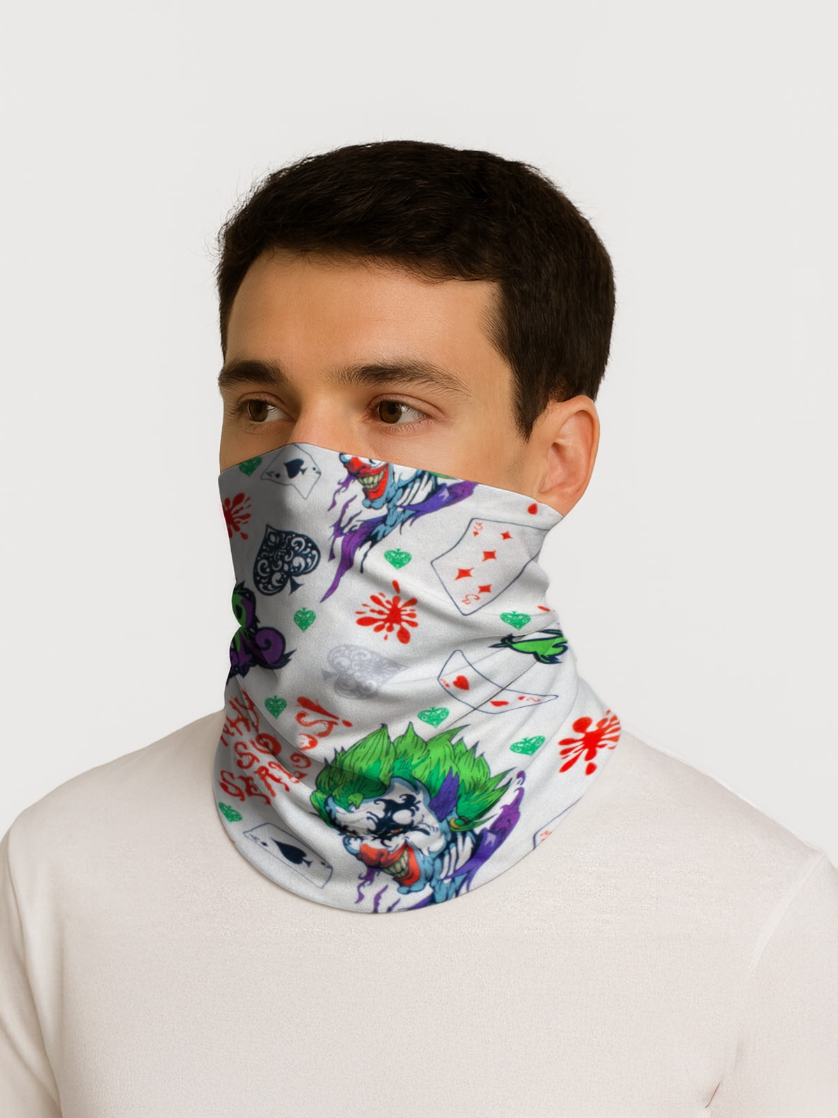 Joker Boyunluk Bandana Maske