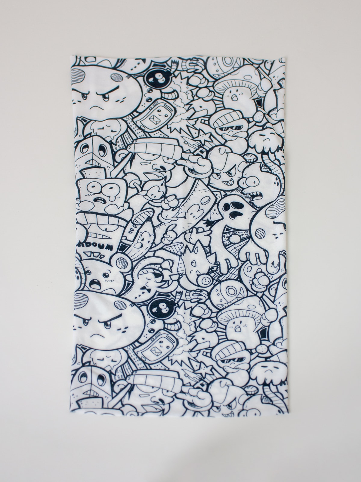 Doodle Boyunluk Bandana Maske
