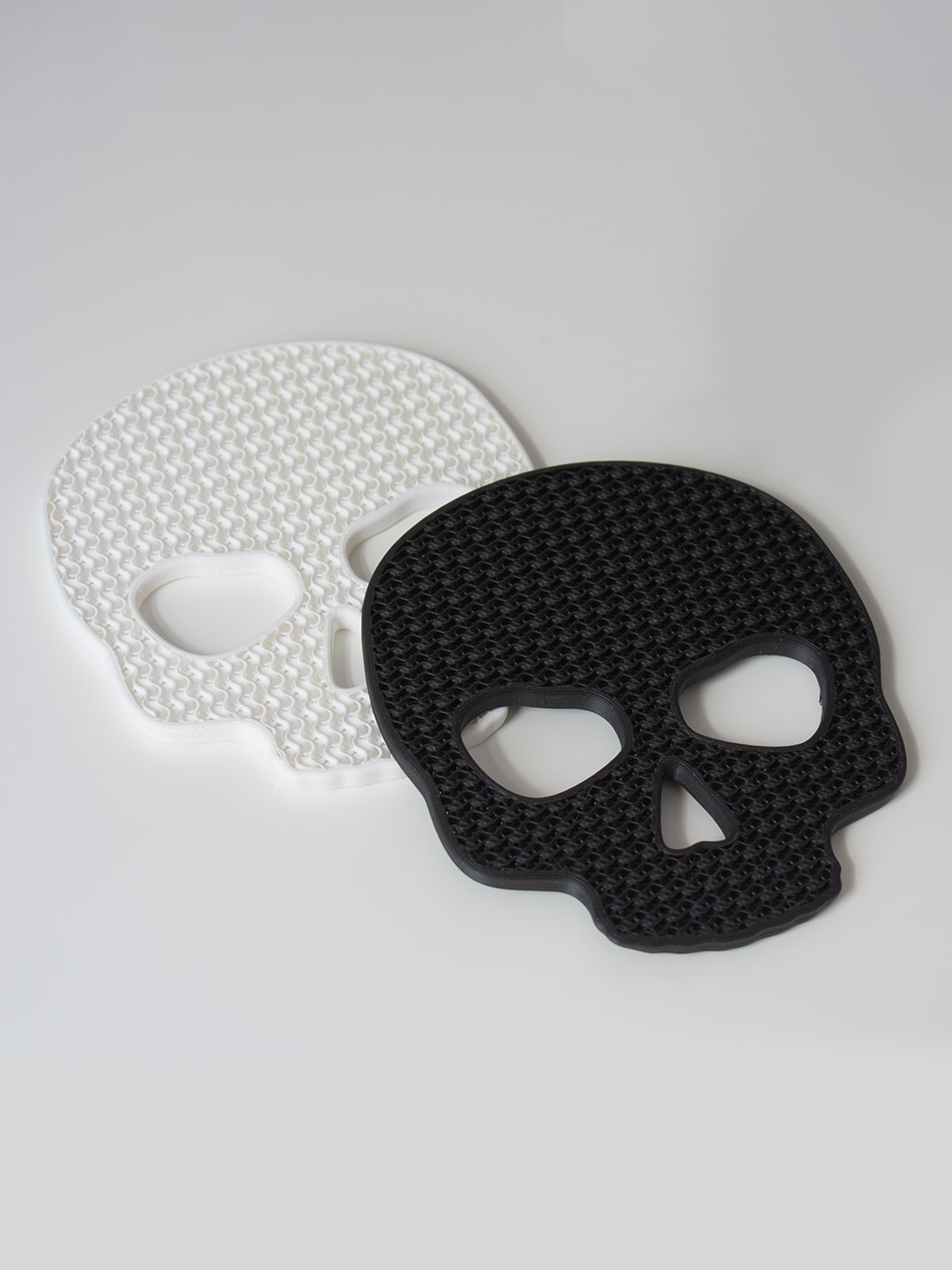 Skull Bardak Altlığı 2'li Set