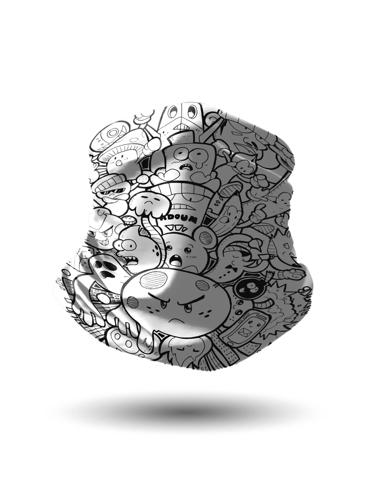 Doodle Boyunluk Bandana Maske