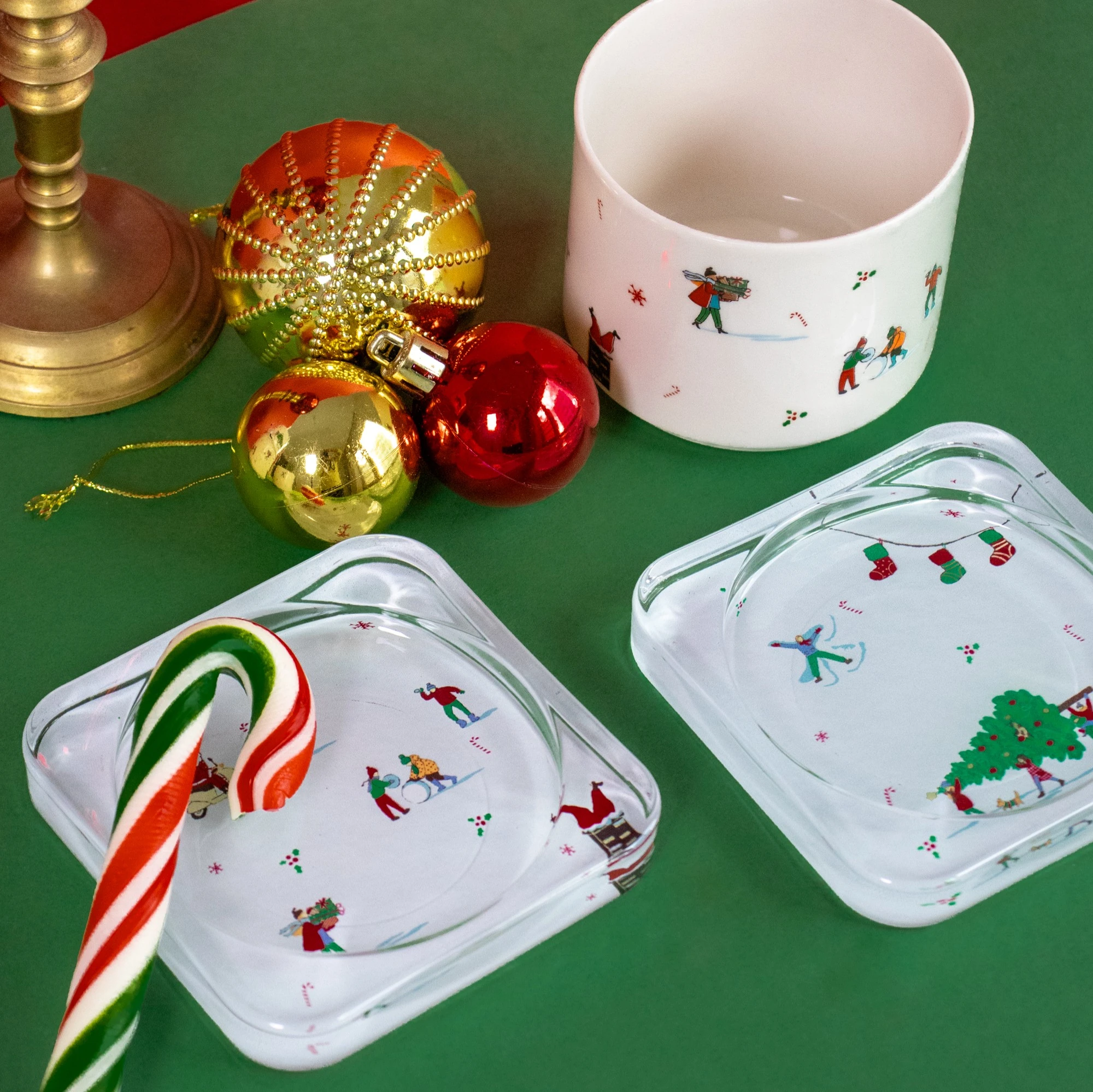 Day Off Club Winter Bardak Altlığı