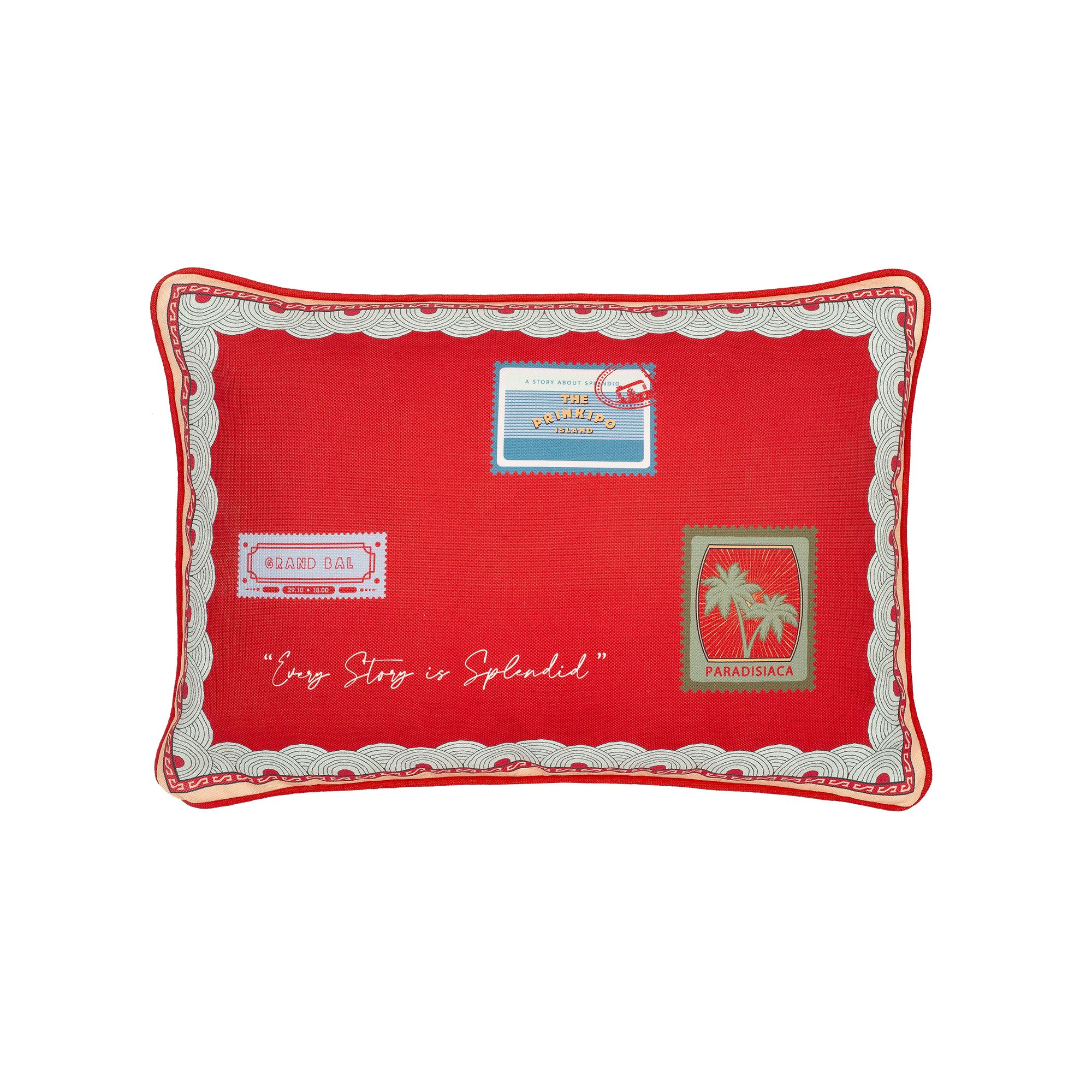 Voyage to Splendid Kaz Tüyü Kırlent Set