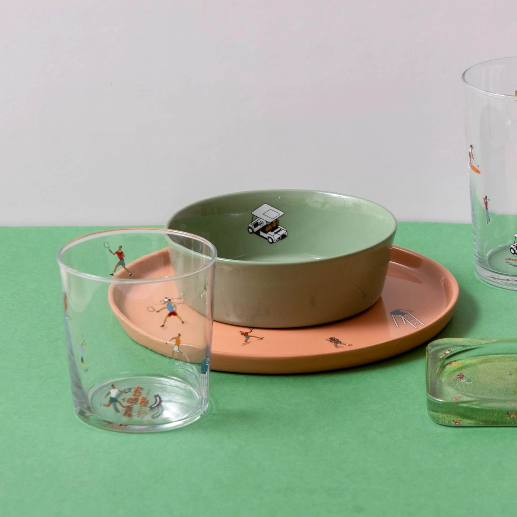 Day Off Club Küçük Cam Bardak 4'lü