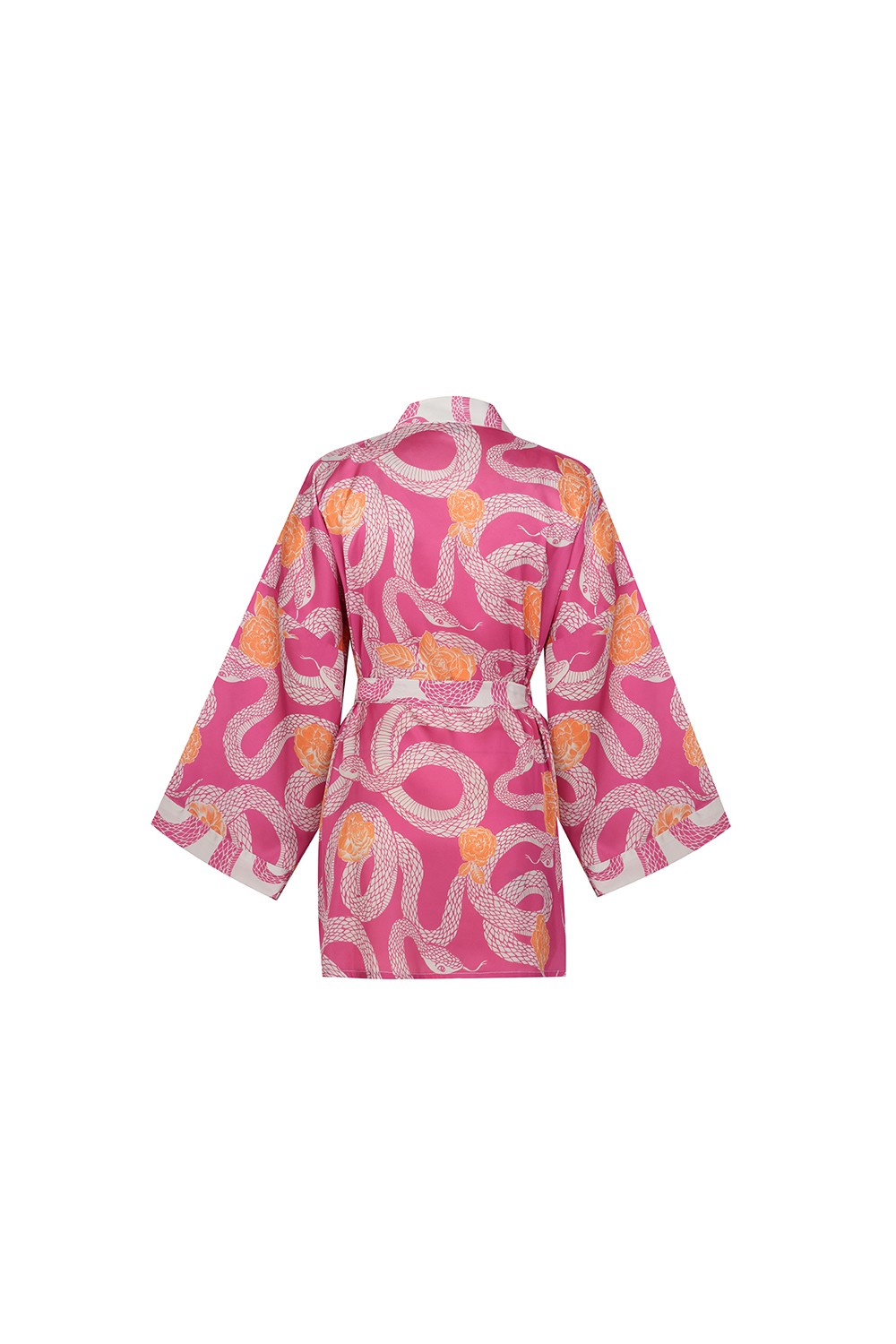 Rose of Medusa Fuşya Kimono