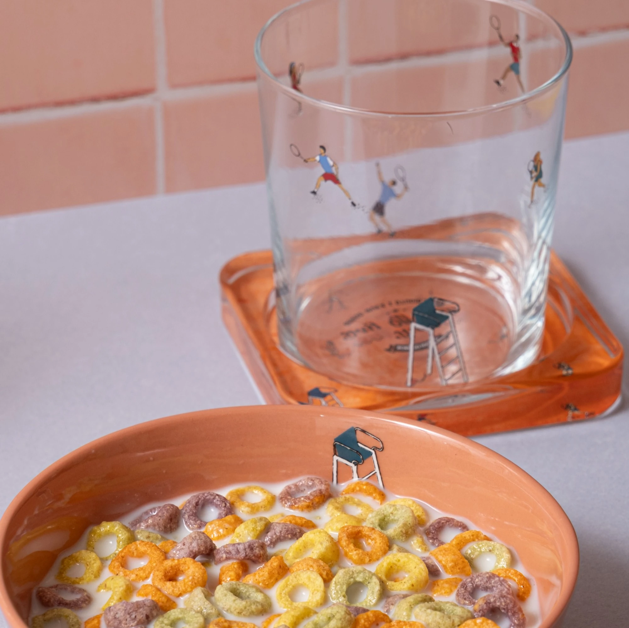 Day Off Club 4'lü Bardak Altlığı