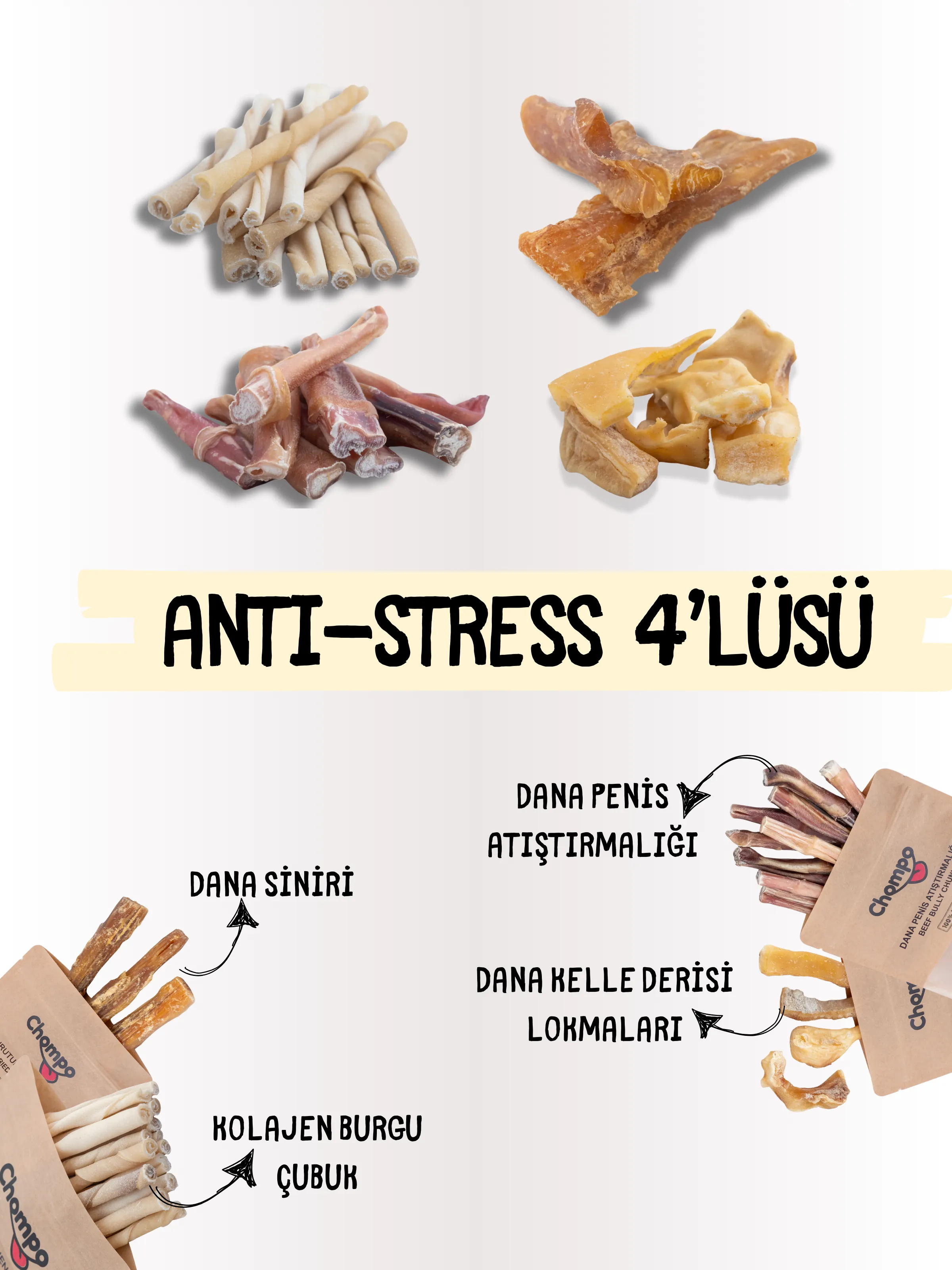 Anti-Stress ve Sakinleştirici Set 4'lü