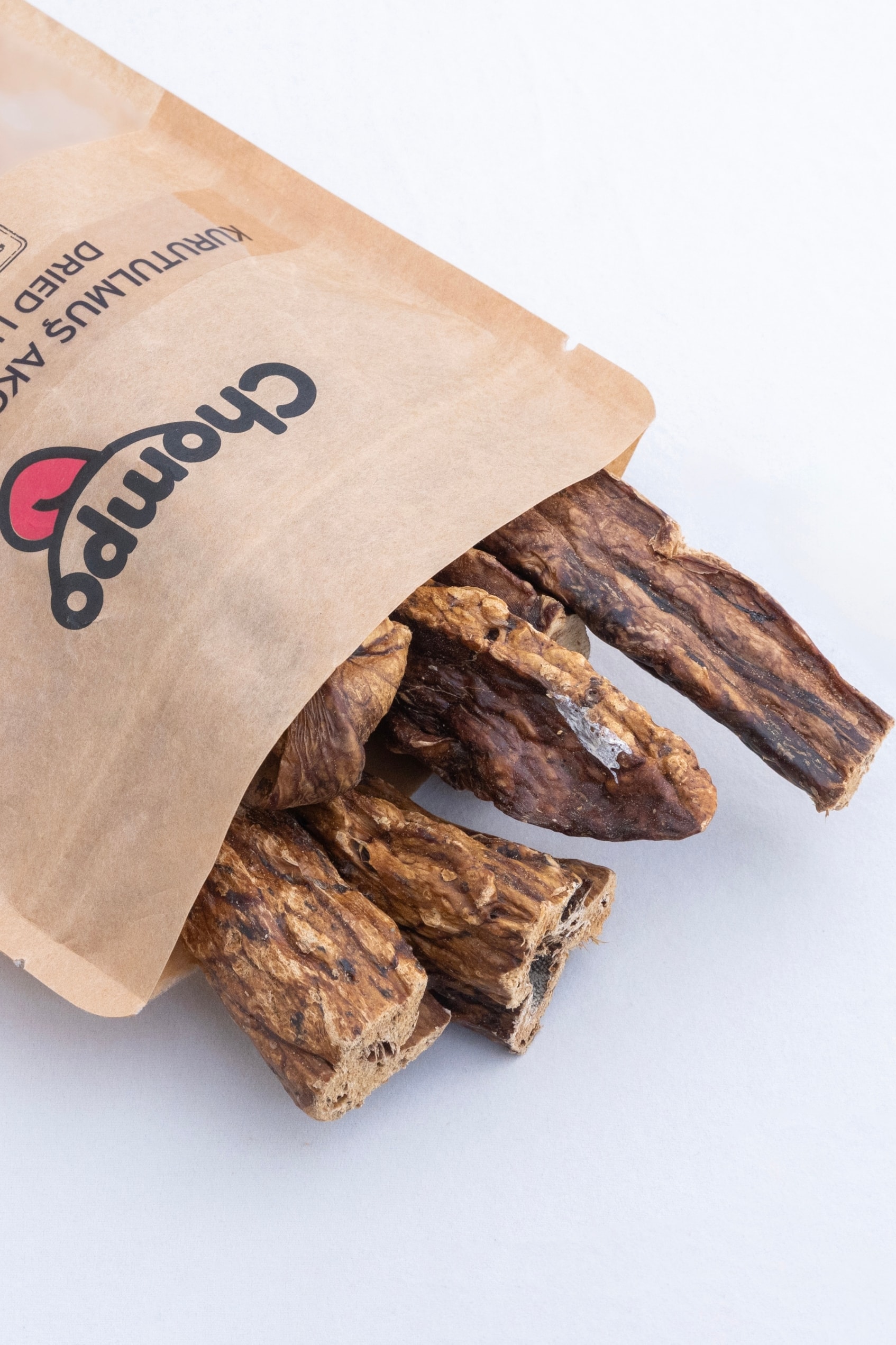 100% Ciğer Şeritleri Katkısız Köpek Ödülü 100 Gr