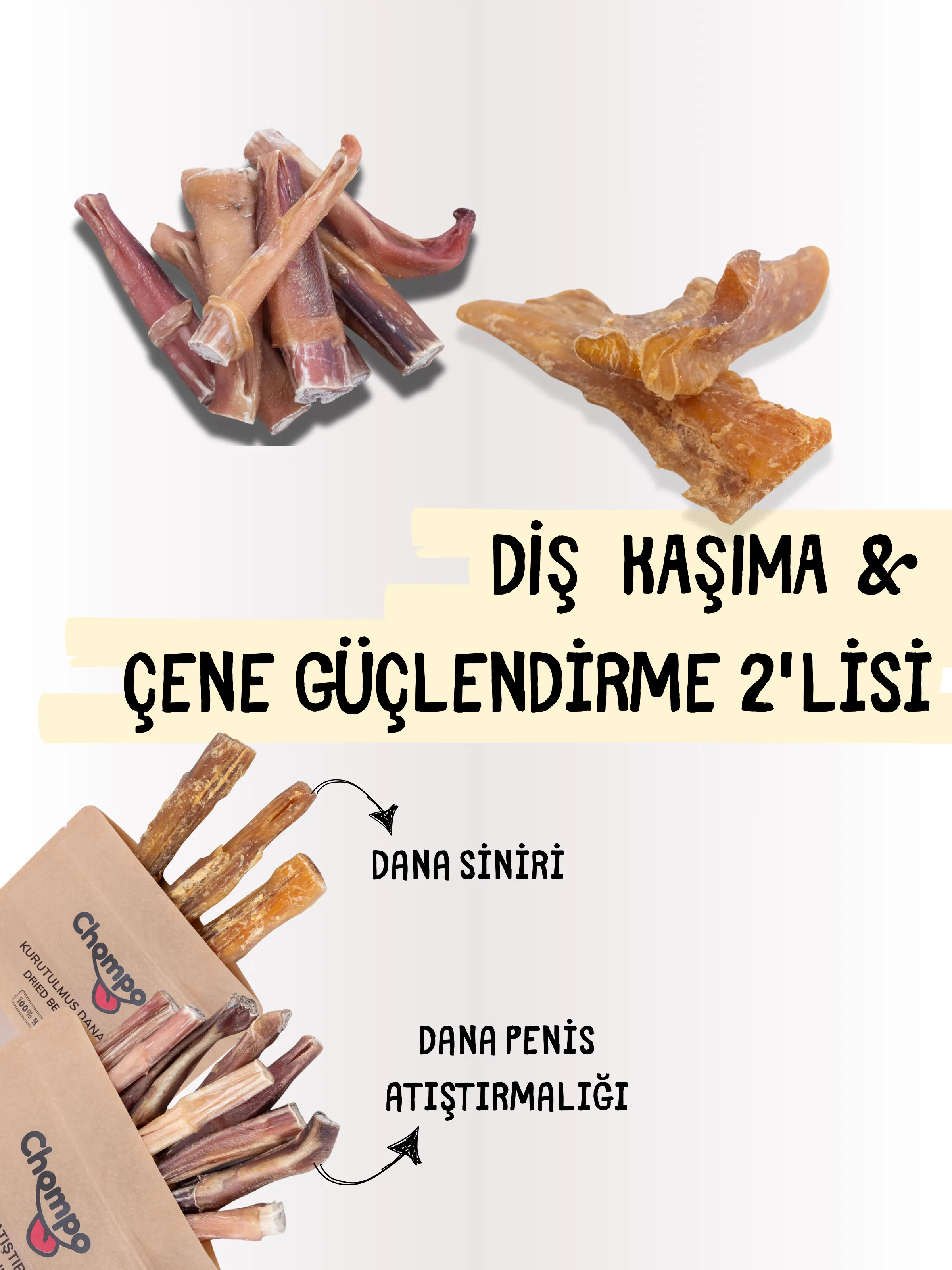 Diş Kaşıma & Çene Güçlendirme Seti 2'li