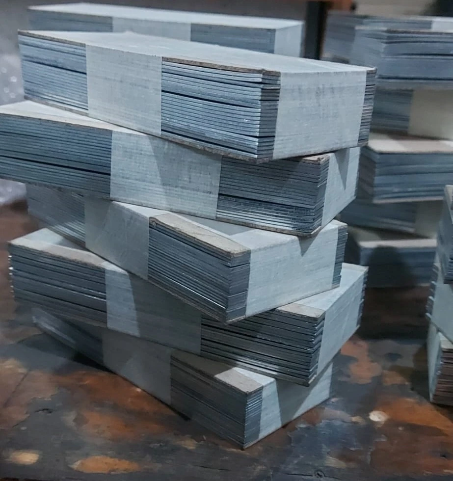 7x10 ve 8x12 1mm çinko levha 10ar adet ekonomik paket  