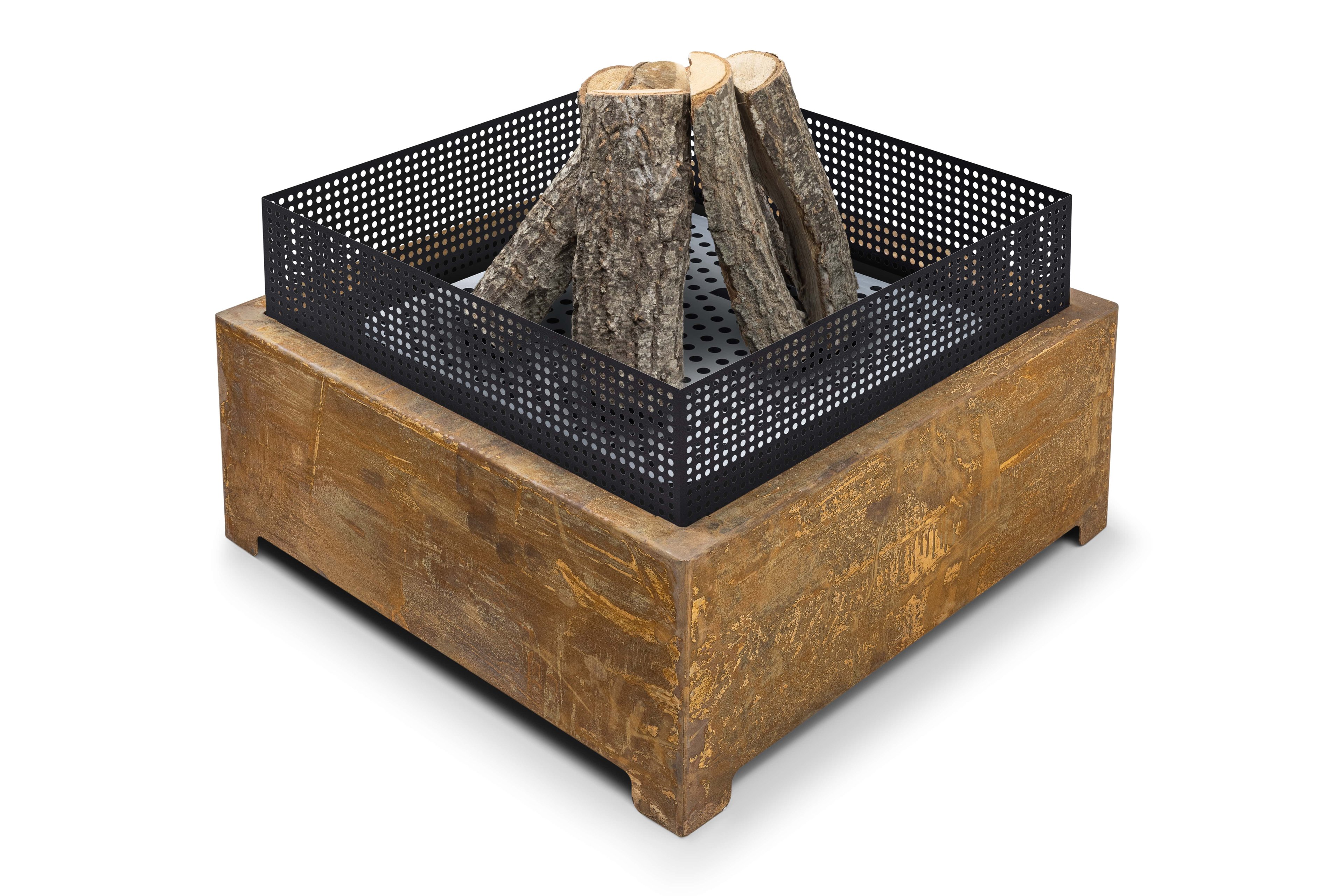 Cheffi Fireplace Corten Ateş Çukuru