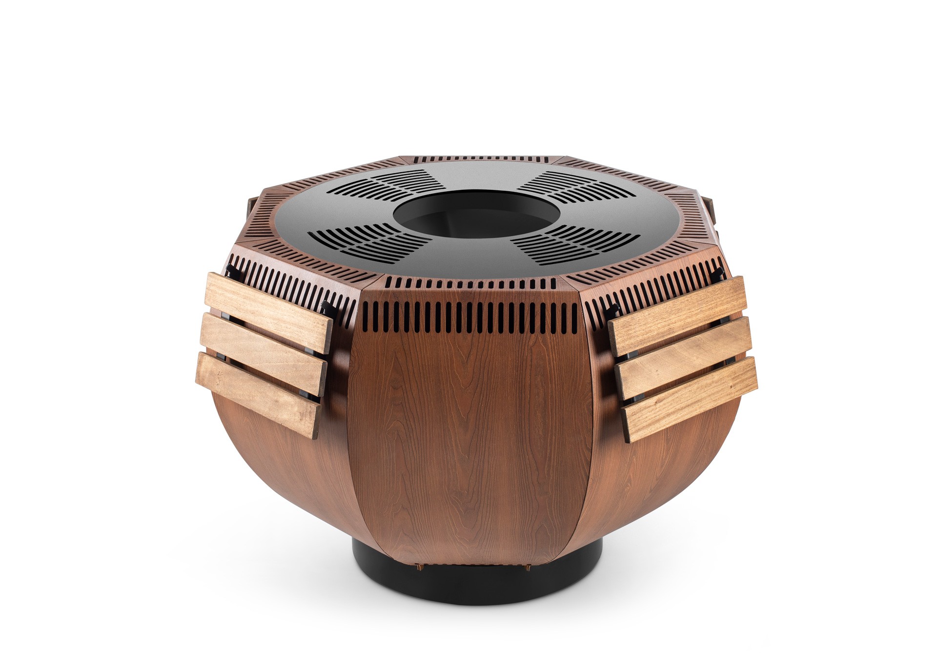 Cheffi Wox L Wooden Metal Ateş Çukuru