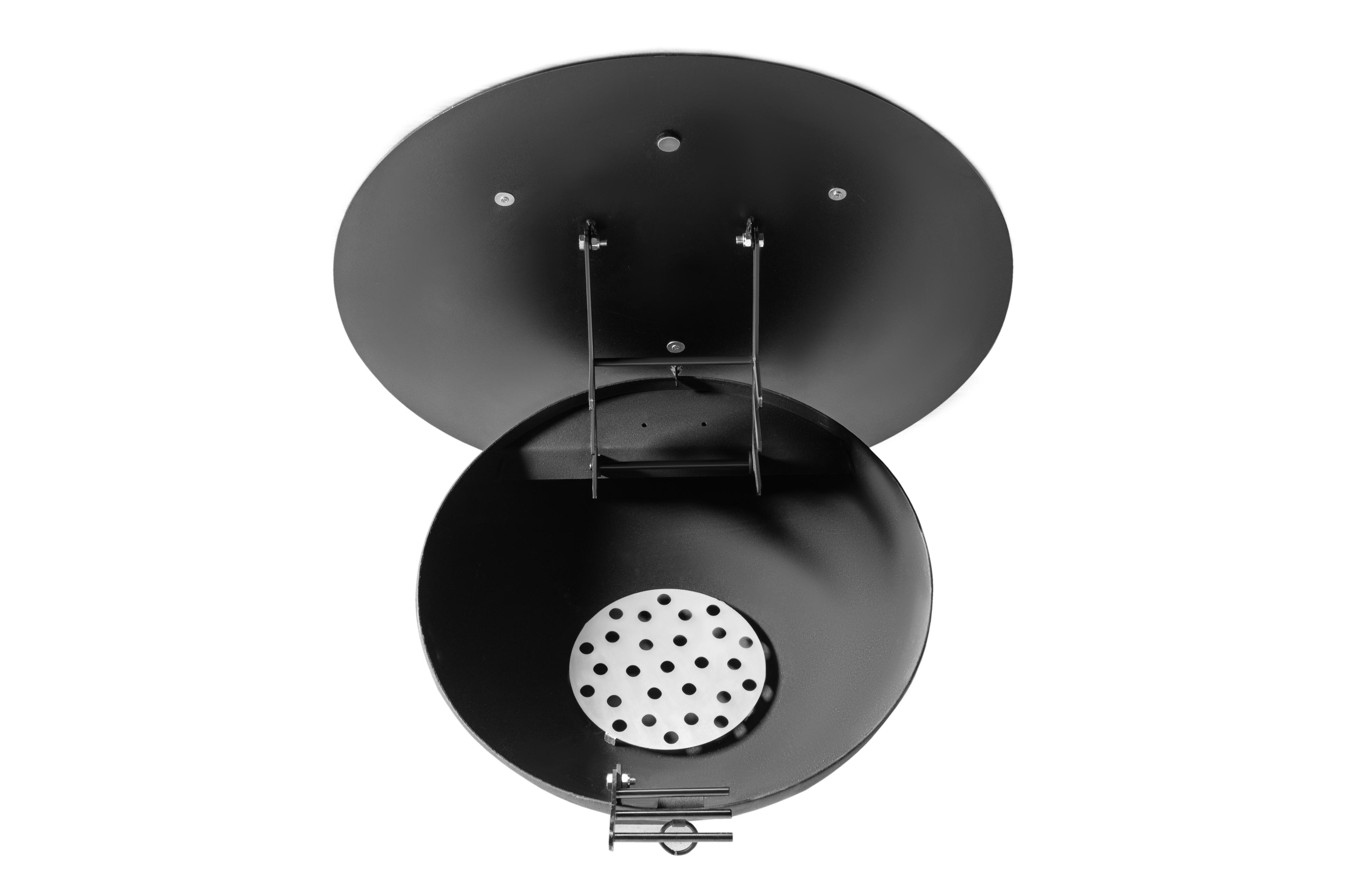 Cheffi Demox Duvara Monte Kömürlü Barbekü Mangal