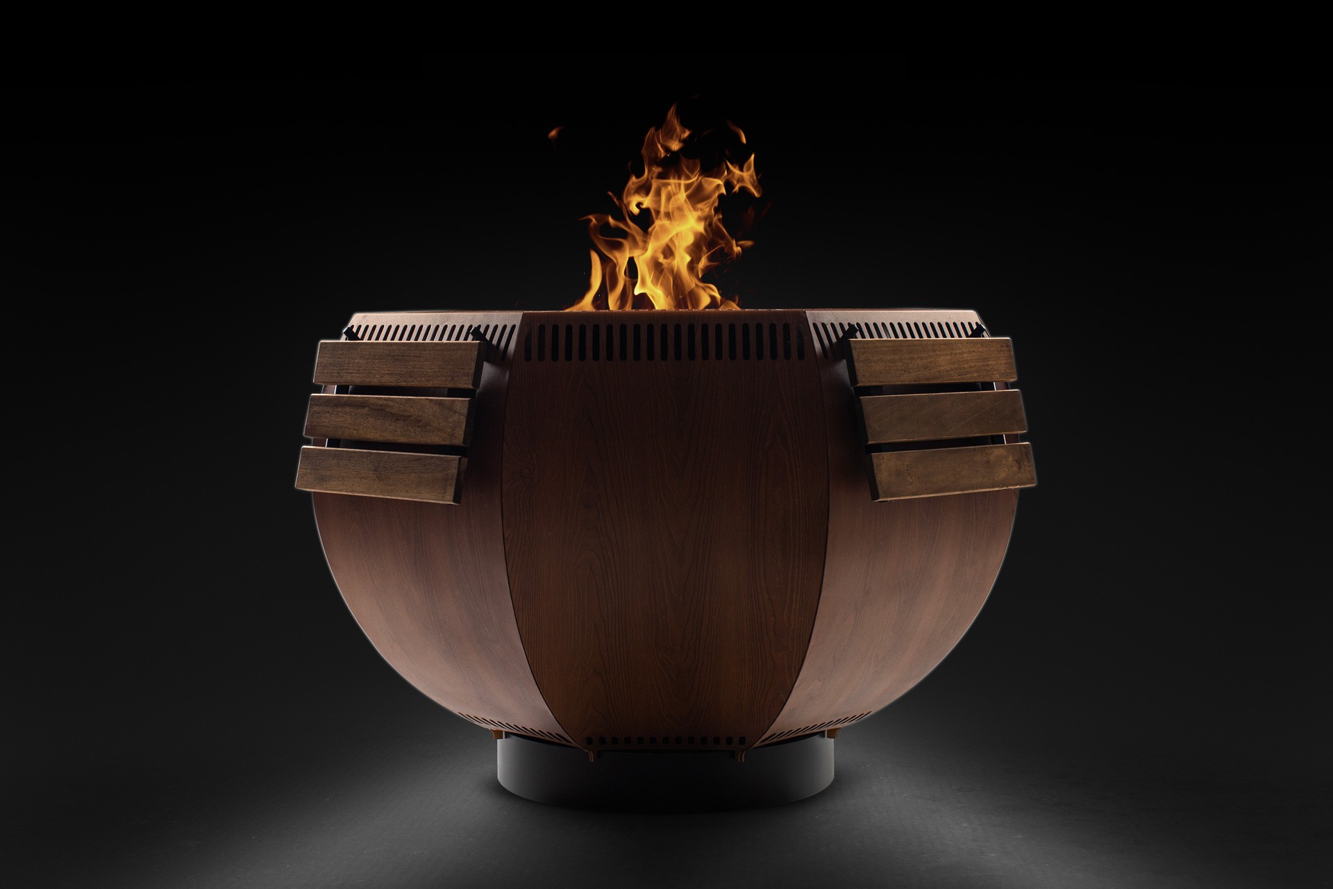 Cheffi Wox L Wooden Metal Ateş Çukuru