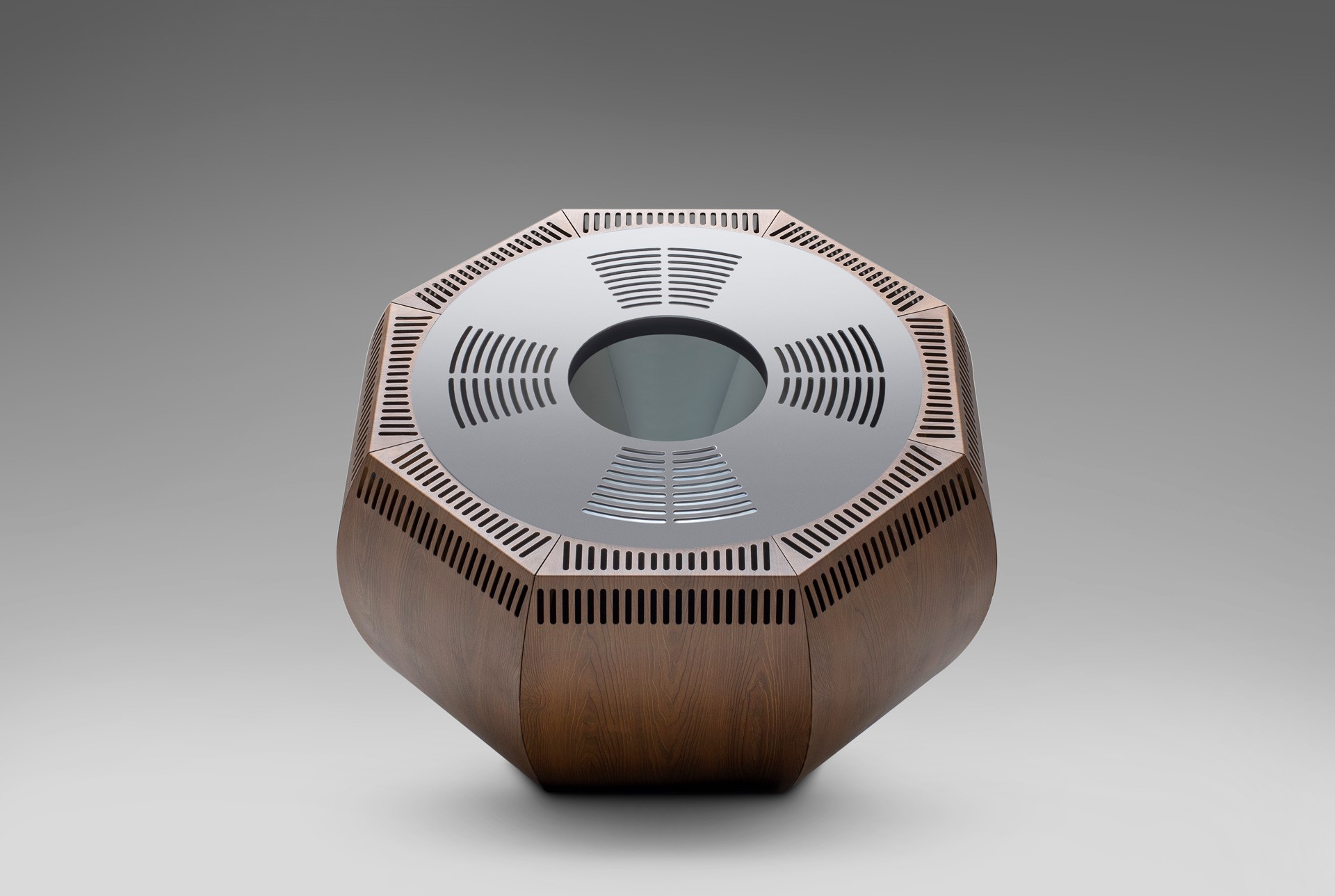 Cheffi Wox L Wooden Metal Ateş Çukuru