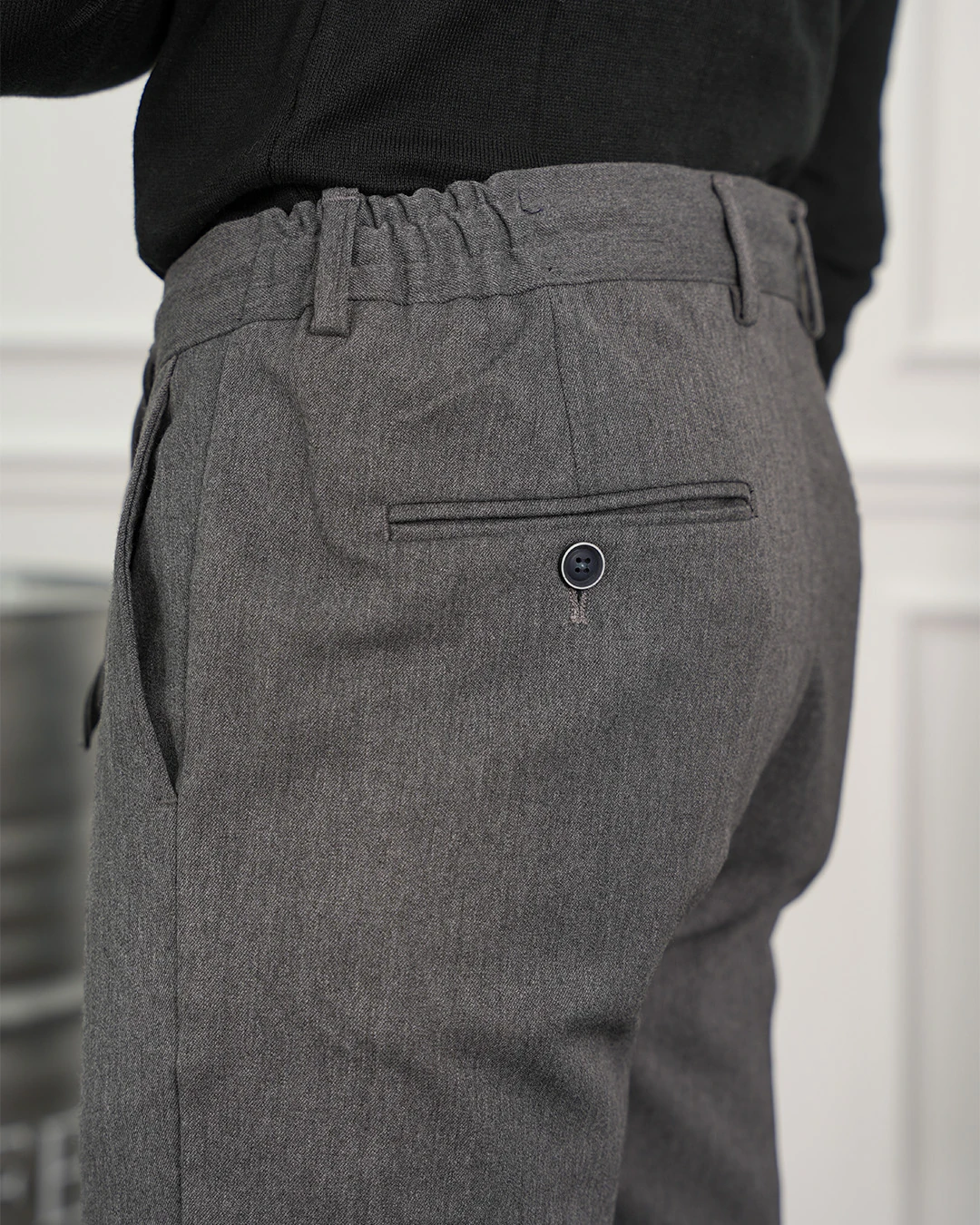 Pamuk Likra Slim Fit Jogger Pantolon