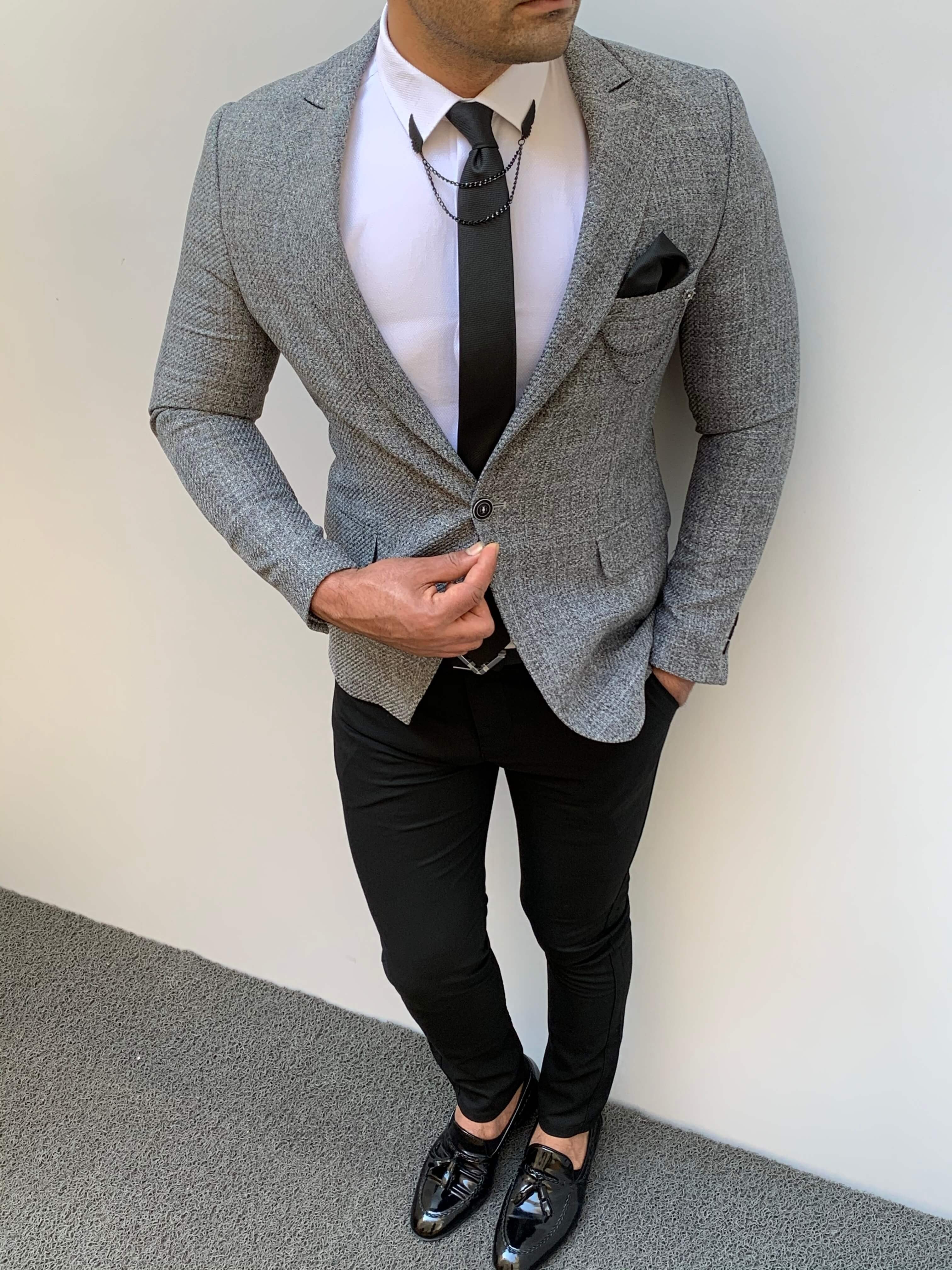 Slim Fit Pamuk Ceket