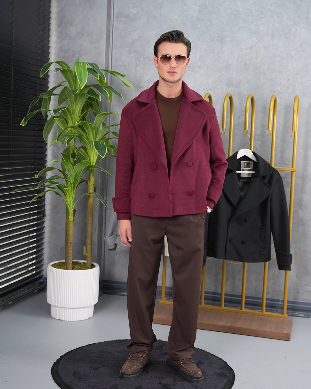 Yumuşak Dokulu Krep Model Kaşmir Ceket