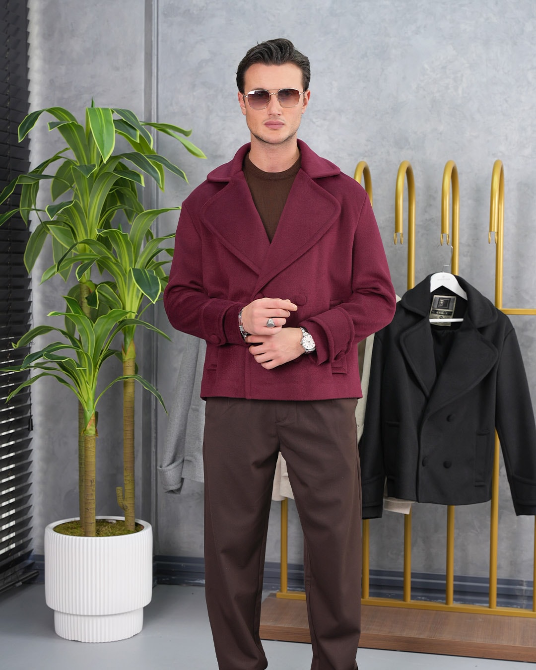 Yumuşak Dokulu Krep Model Kaşmir Ceket