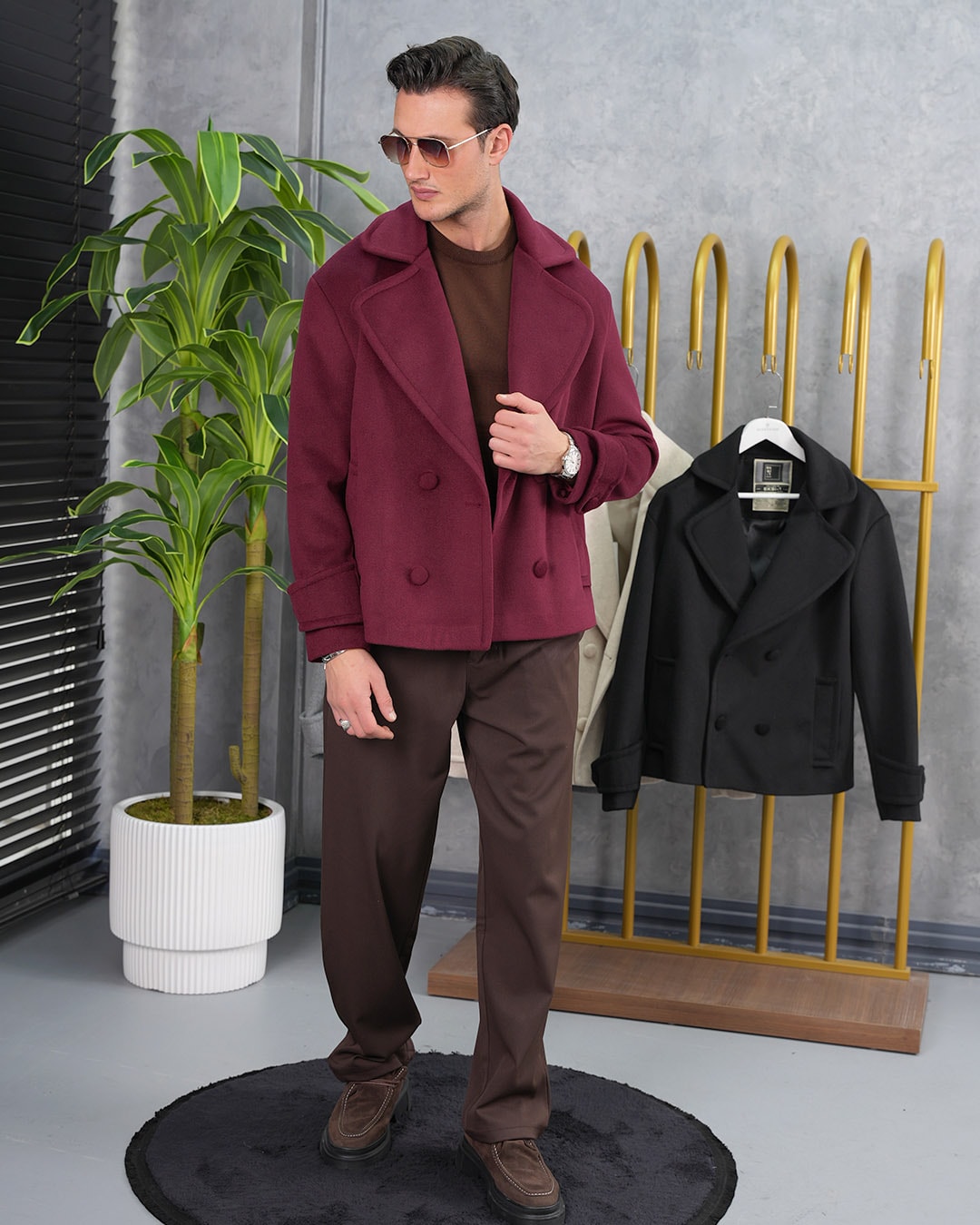 Yumuşak Dokulu Krep Model Kaşmir Ceket