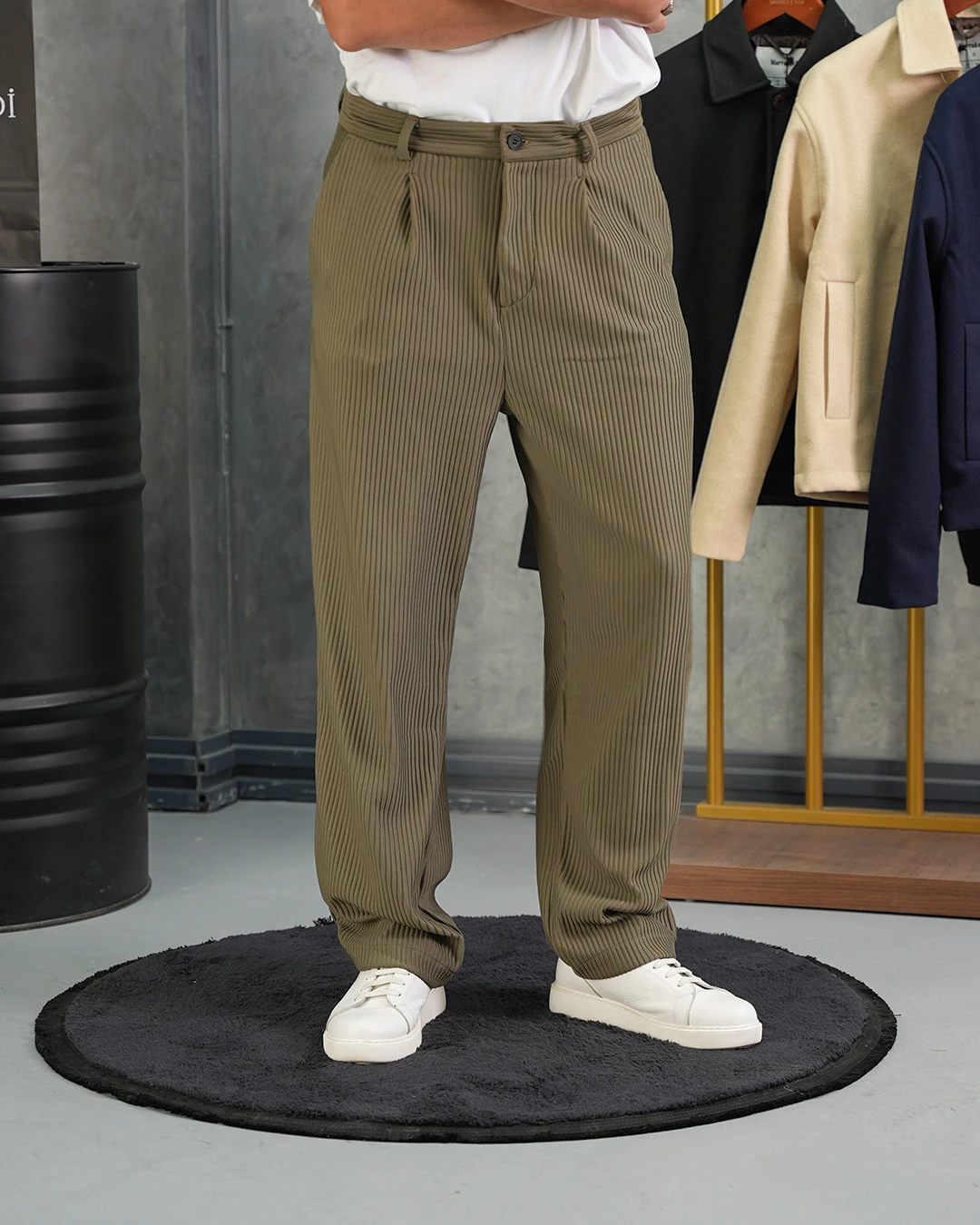 Fitil Desen Baggy Pantolon