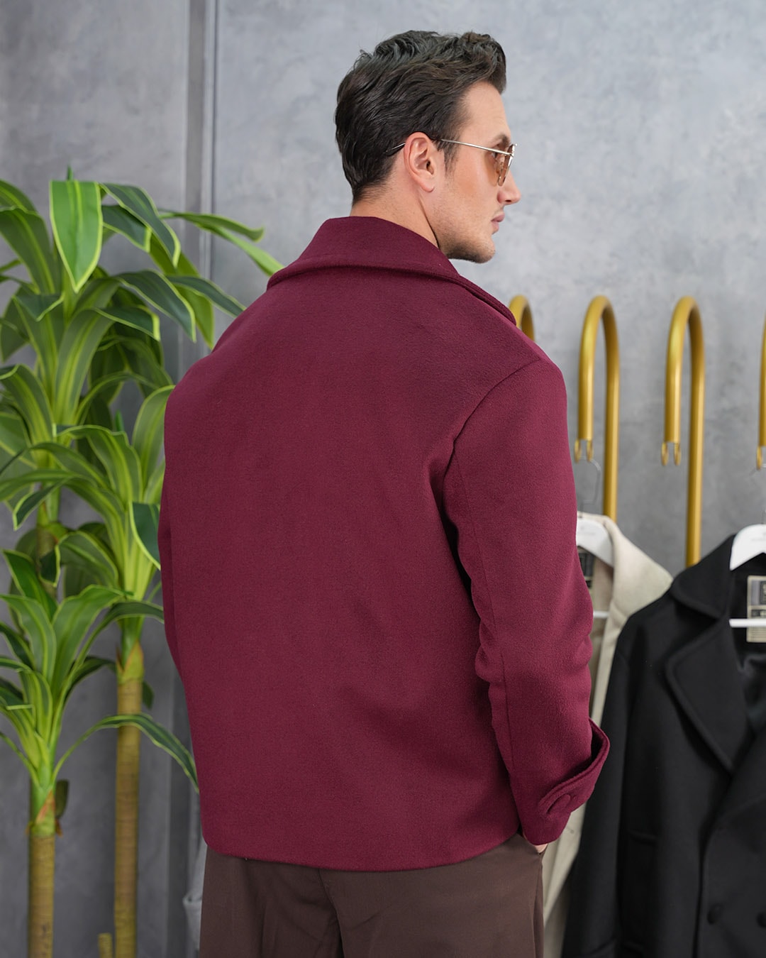 Yumuşak Dokulu Krep Model Kaşmir Ceket