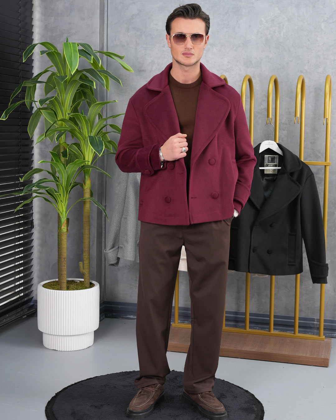 Yumuşak Dokulu Krep Model Kaşmir Ceket