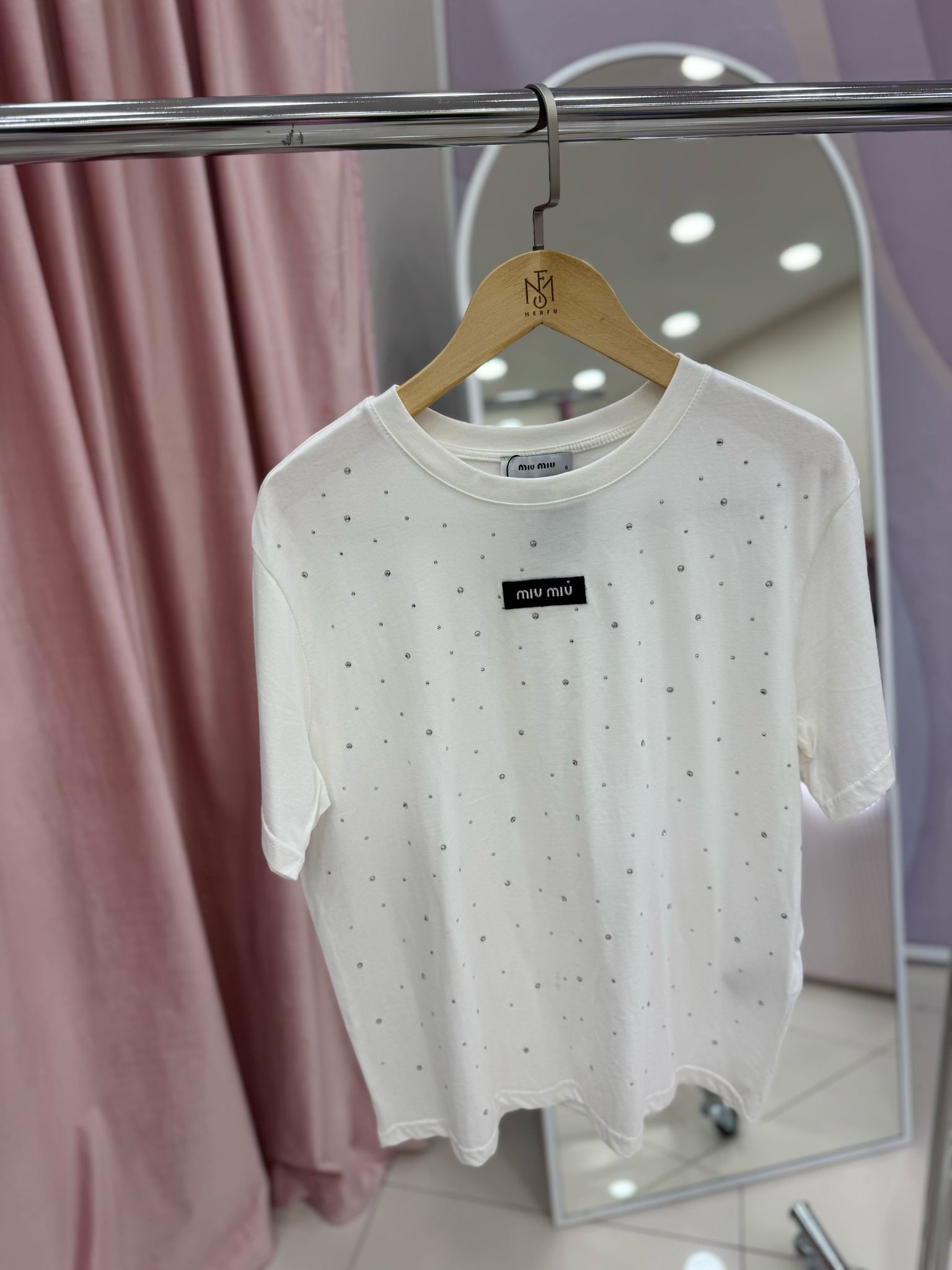 Miu T-shirt (Beyaz)