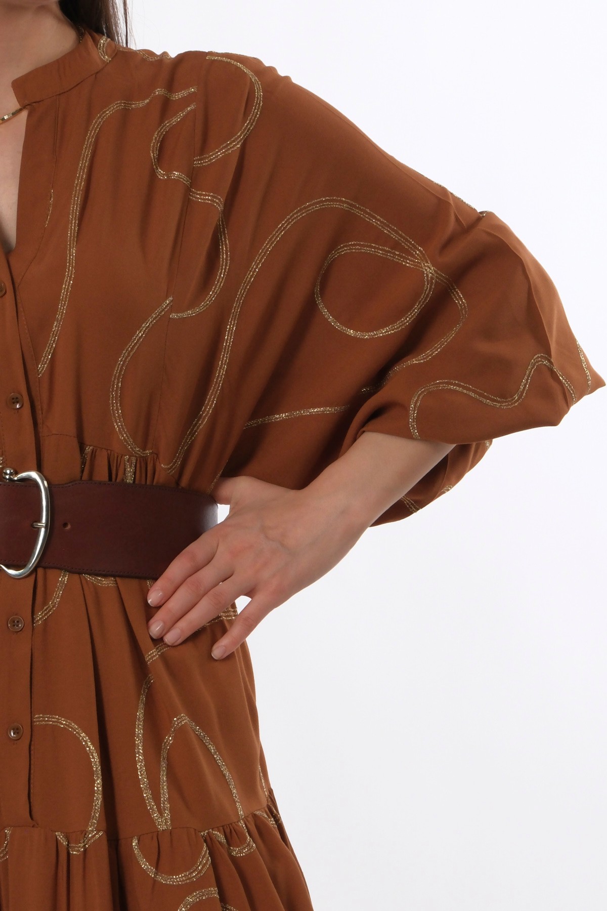 Abbra Kadın Katleya Model Yazlık Elbise