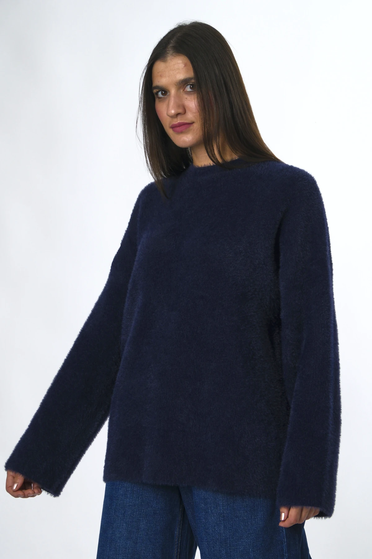 Abbra Kadın Triko Yumoş Kazak