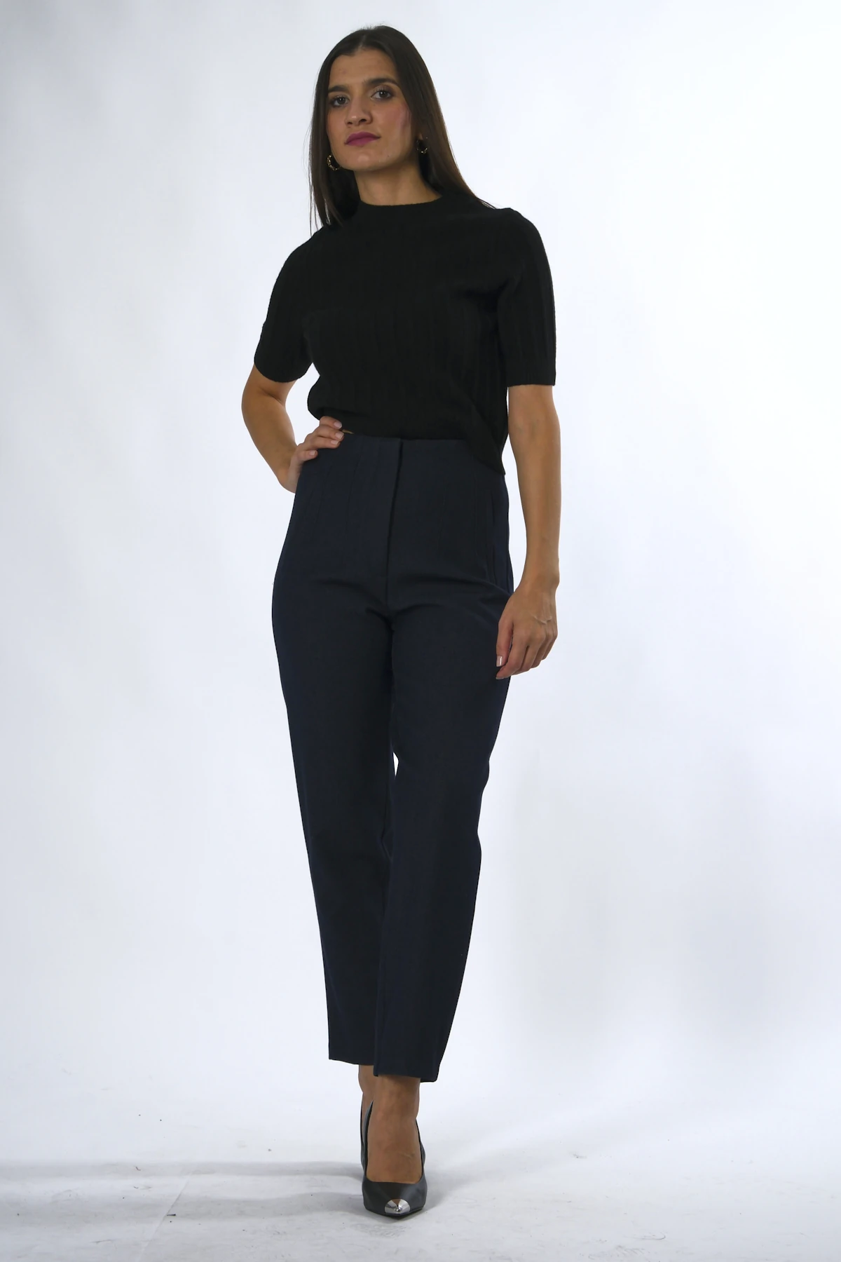 Abbra Kadın Önü Flatolu Pantolon