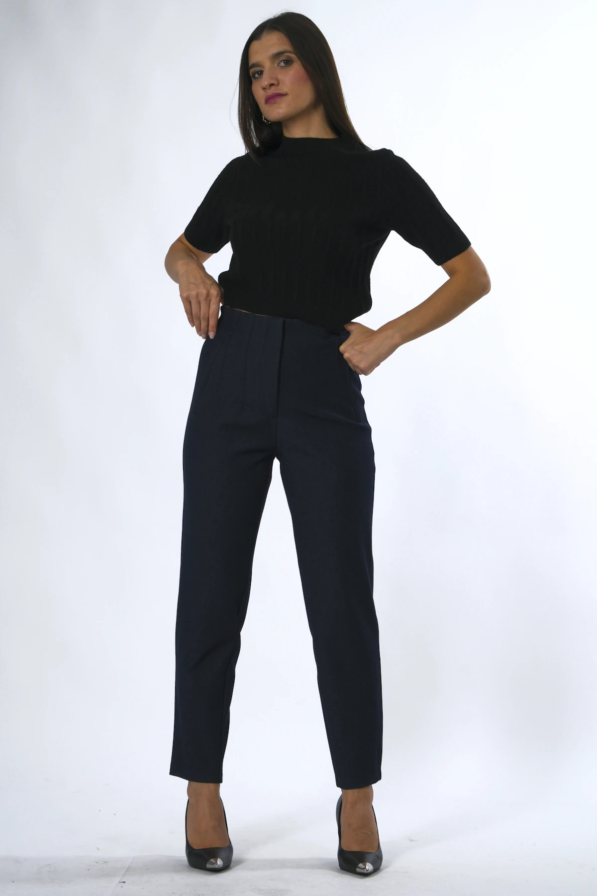 Abbra Kadın Önü Flatolu Pantolon