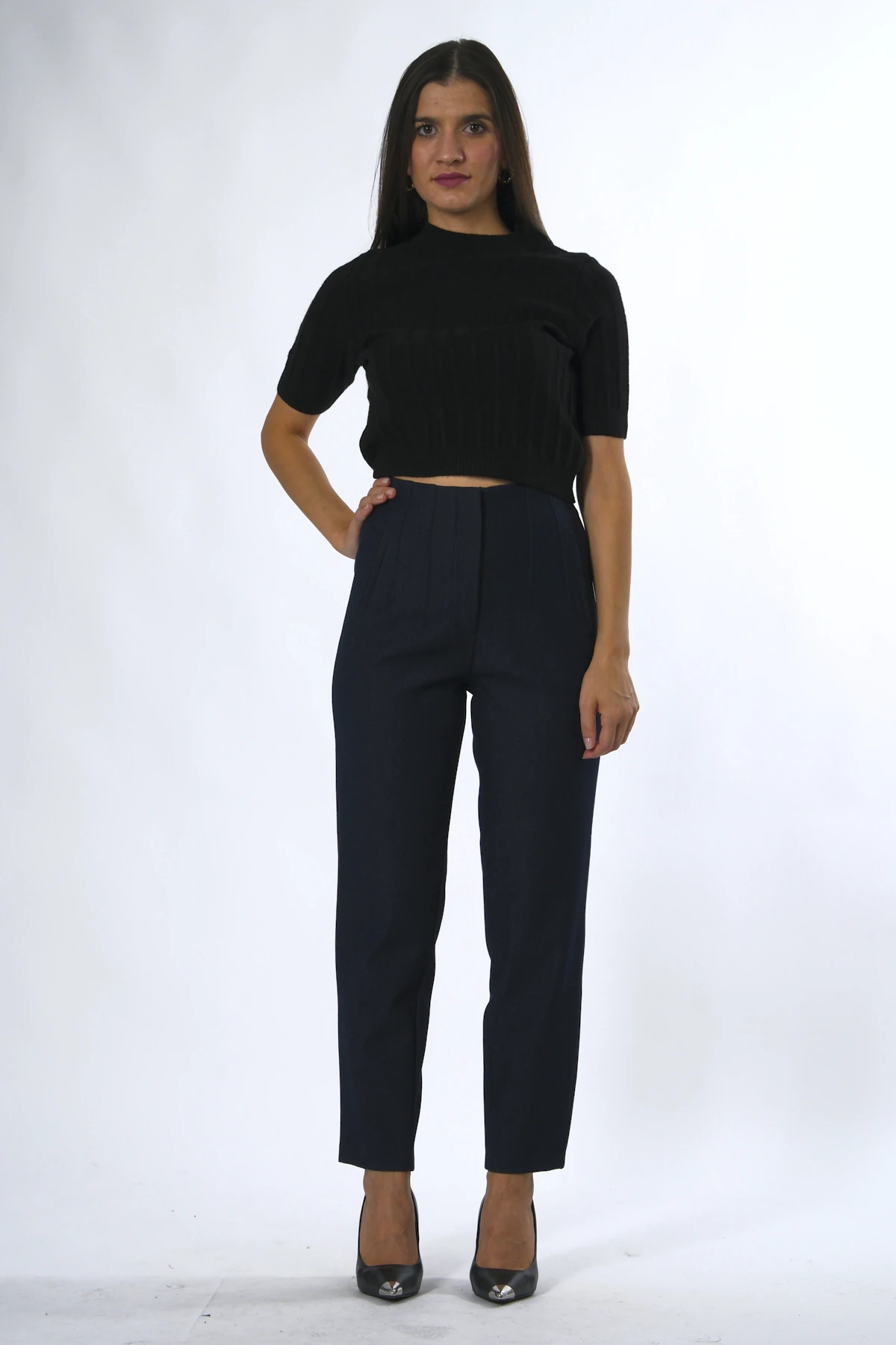 Abbra Kadın Önü Flatolu Pantolon