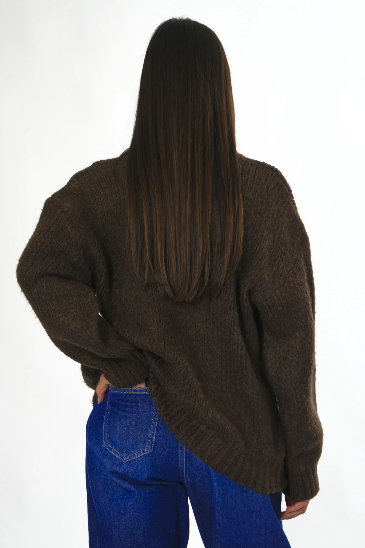 Abbra Kadın Uzun Kollu Kazak