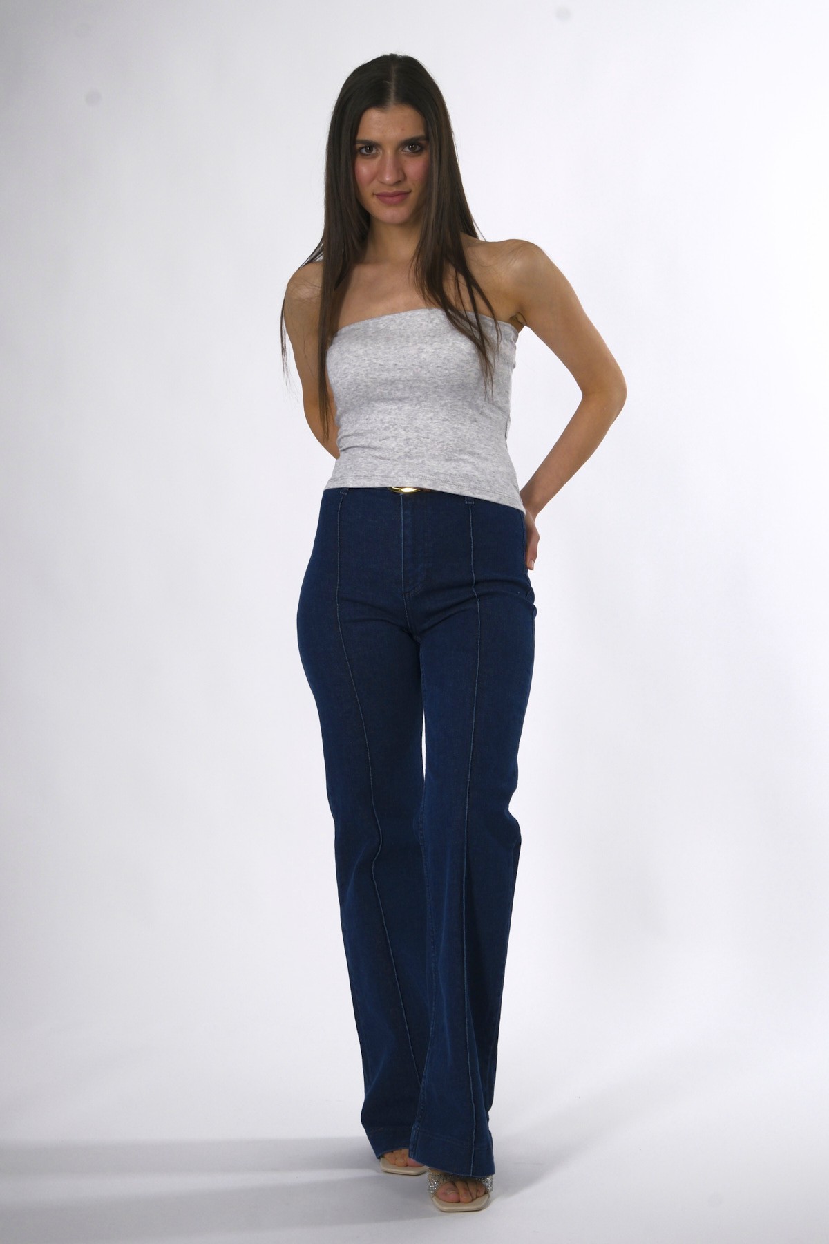 Abbra Kadın Crop Top