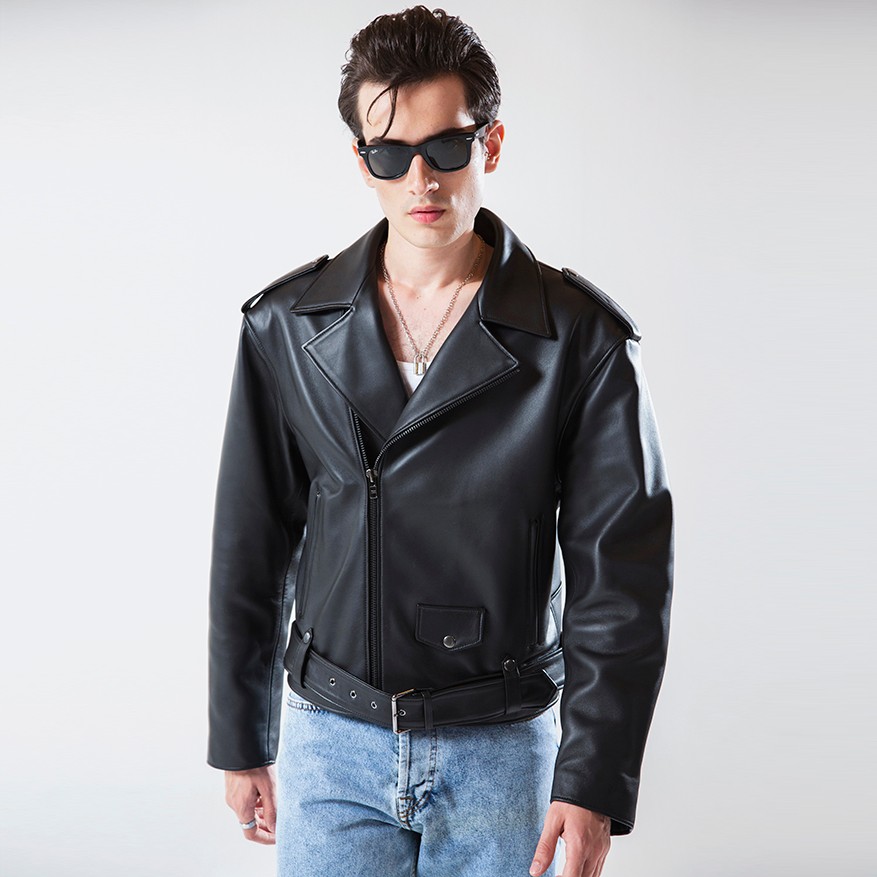 KYOTO Black Leather Jacket