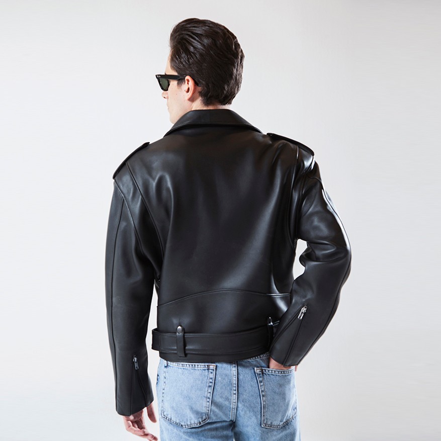 KYOTO Black Leather Jacket