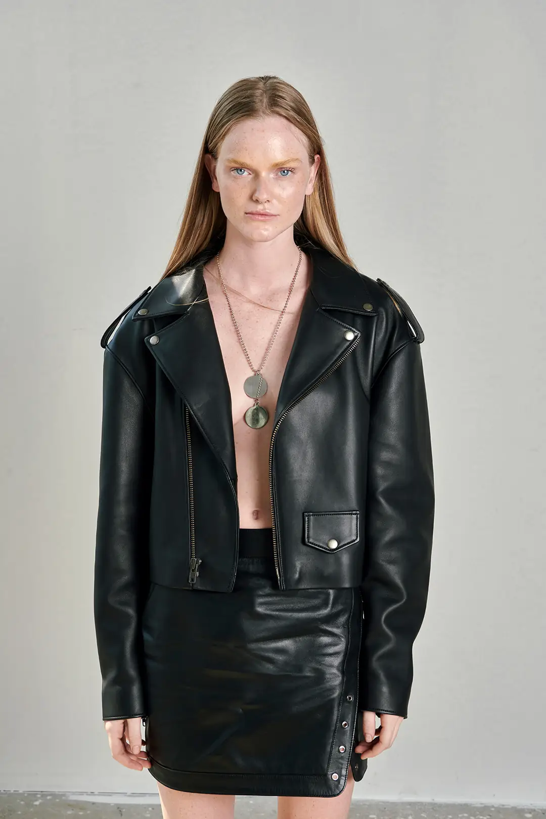 Vintage Leather Jacket CCS0012