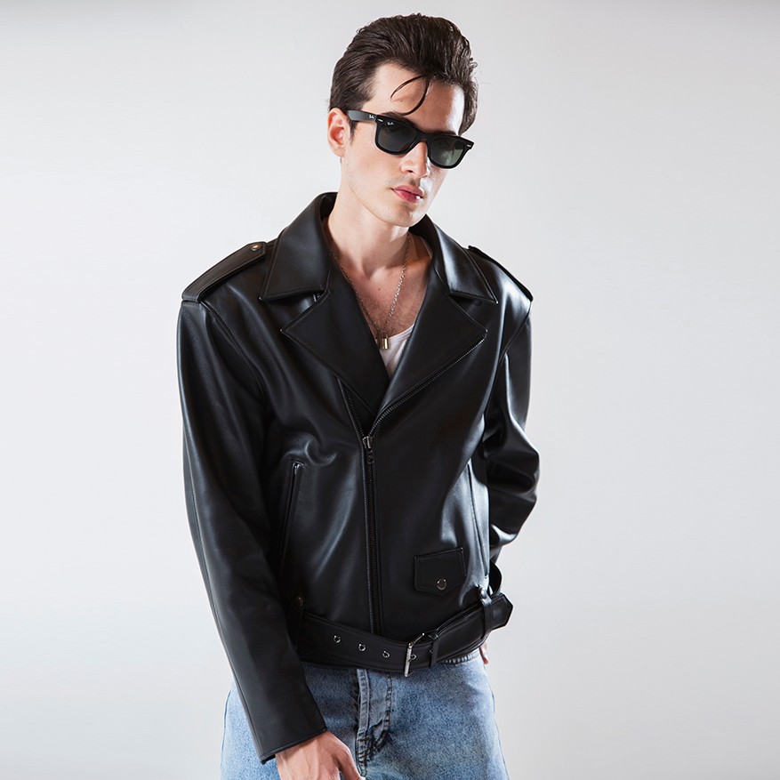 KYOTO Black Leather Jacket