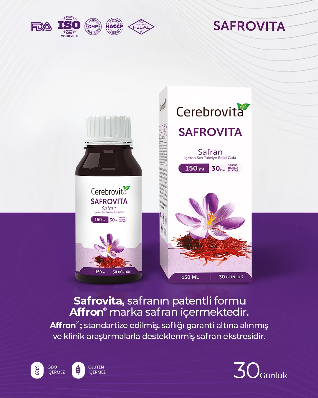 Safrovita Sıvı Safran Ekstresi image