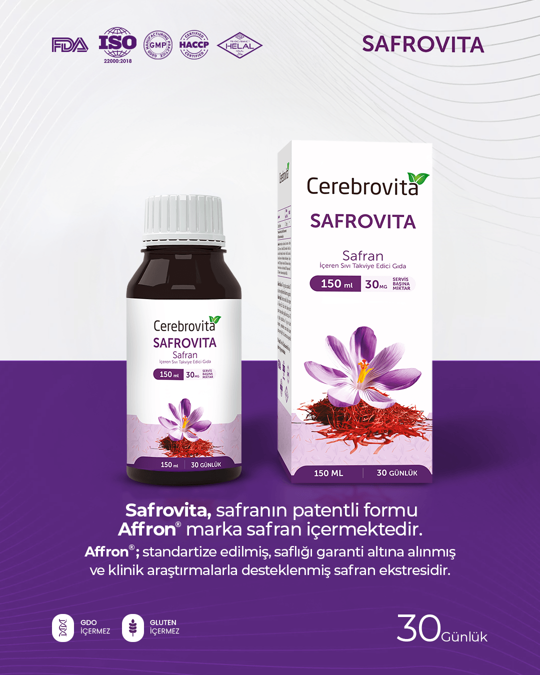 Safrovita Sıvı Safran Ekstresi  image